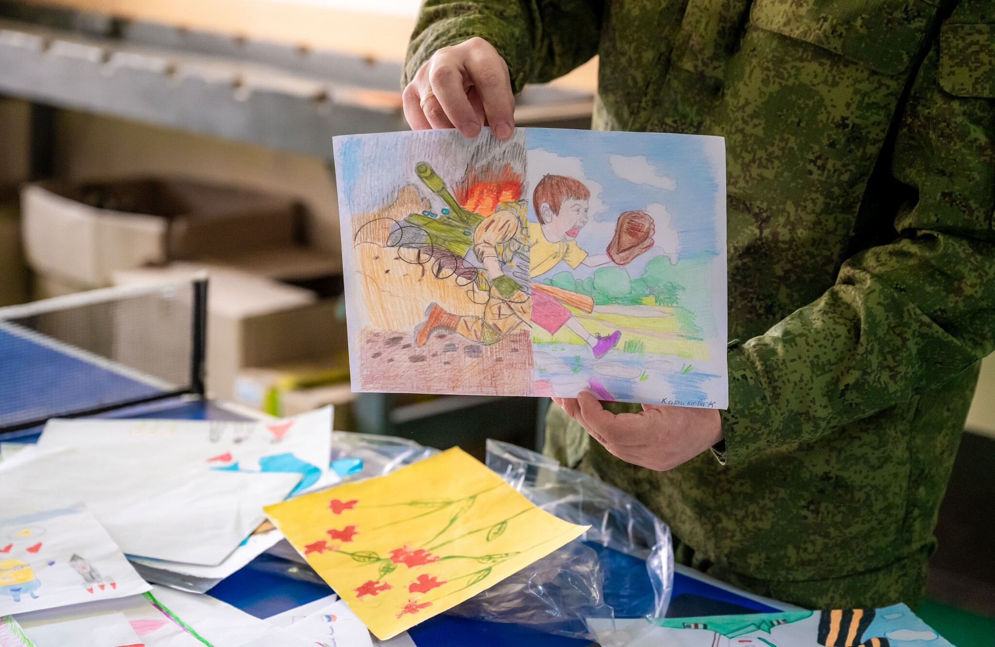 The mobilized turned letters and drawings of children from Chelyabinsk into amulets - My, Pupils, Kindness, Chelyabinsk, Mobilization, Longpost