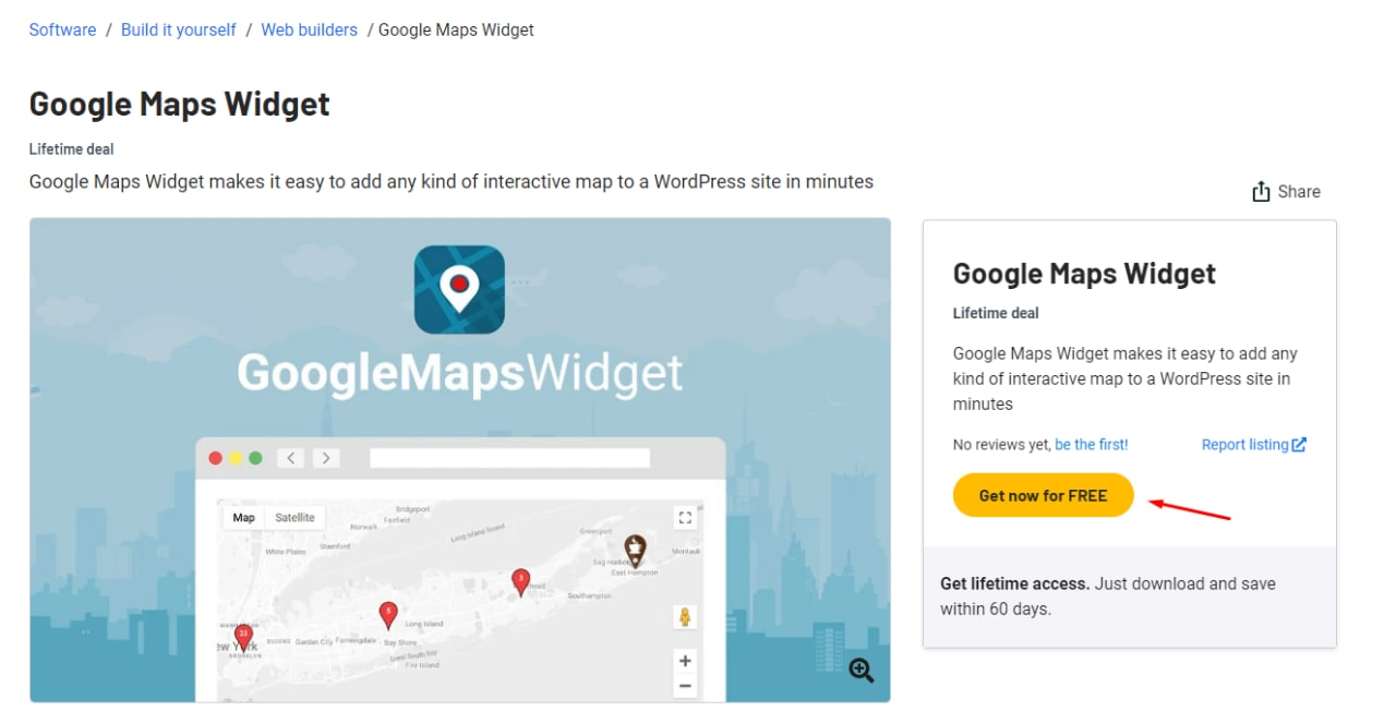 How to permanently get: Google Maps Pro Widget? - My, Distribution, Is free, Promo code, Freebie, Widget, Wordpress, Site, Cards, Services, IT, Freelance, Google, Google maps, Discounts, Plugin, Programmer, Web, Video, Youtube, Longpost