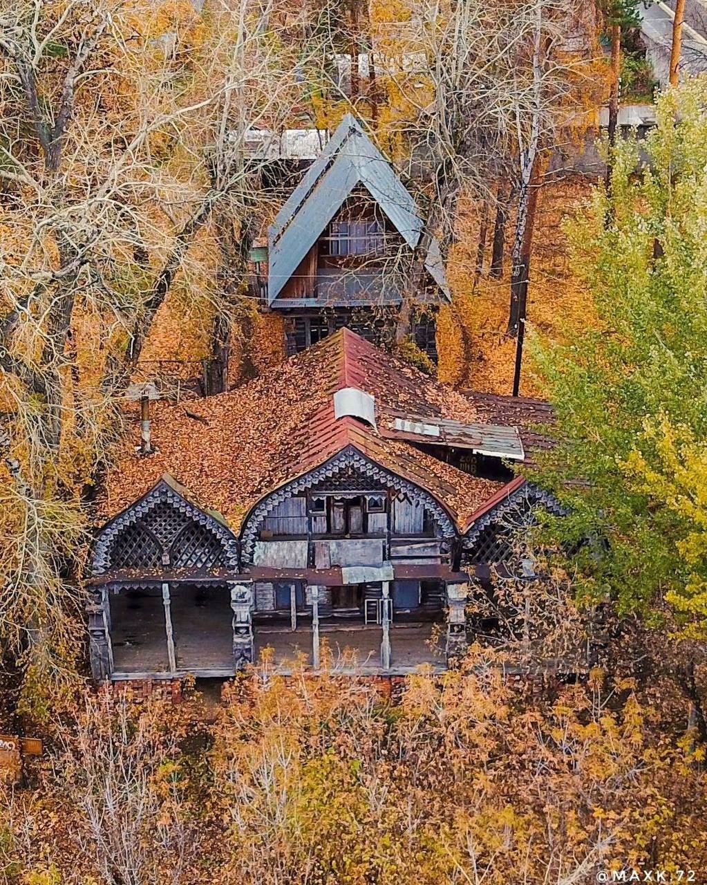 Такие красивые, но заброшенные дачи в Перми | Пикабу