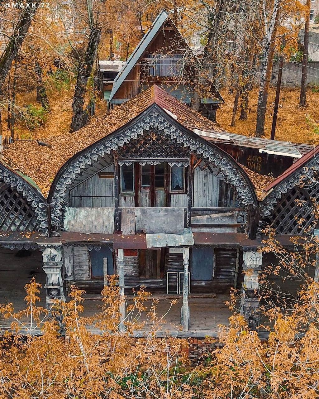 Такие красивые, но заброшенные дачи в Перми | Пикабу