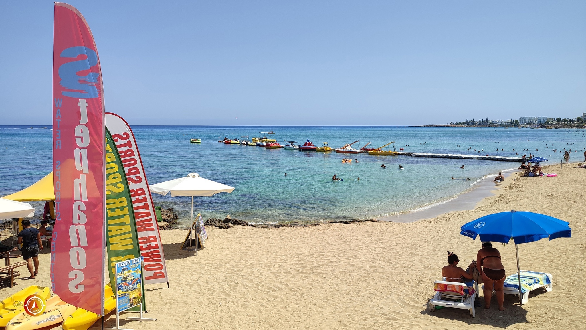 Hello from sunny Protaras - My, Sea, Beach, Cyprus, The photo, Longpost