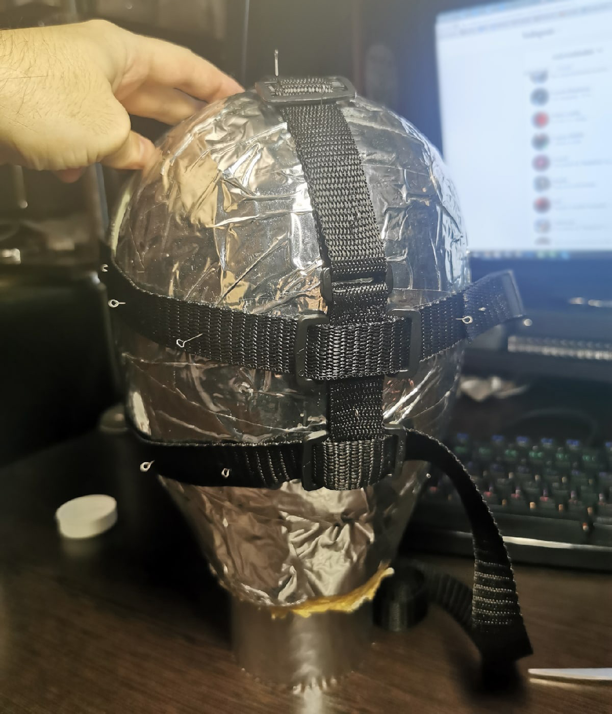 The process of creating a Falcon mask ( PayDay 2) - My, Handmade, Cosplay, Mask, Craft, Payday 2, Longpost