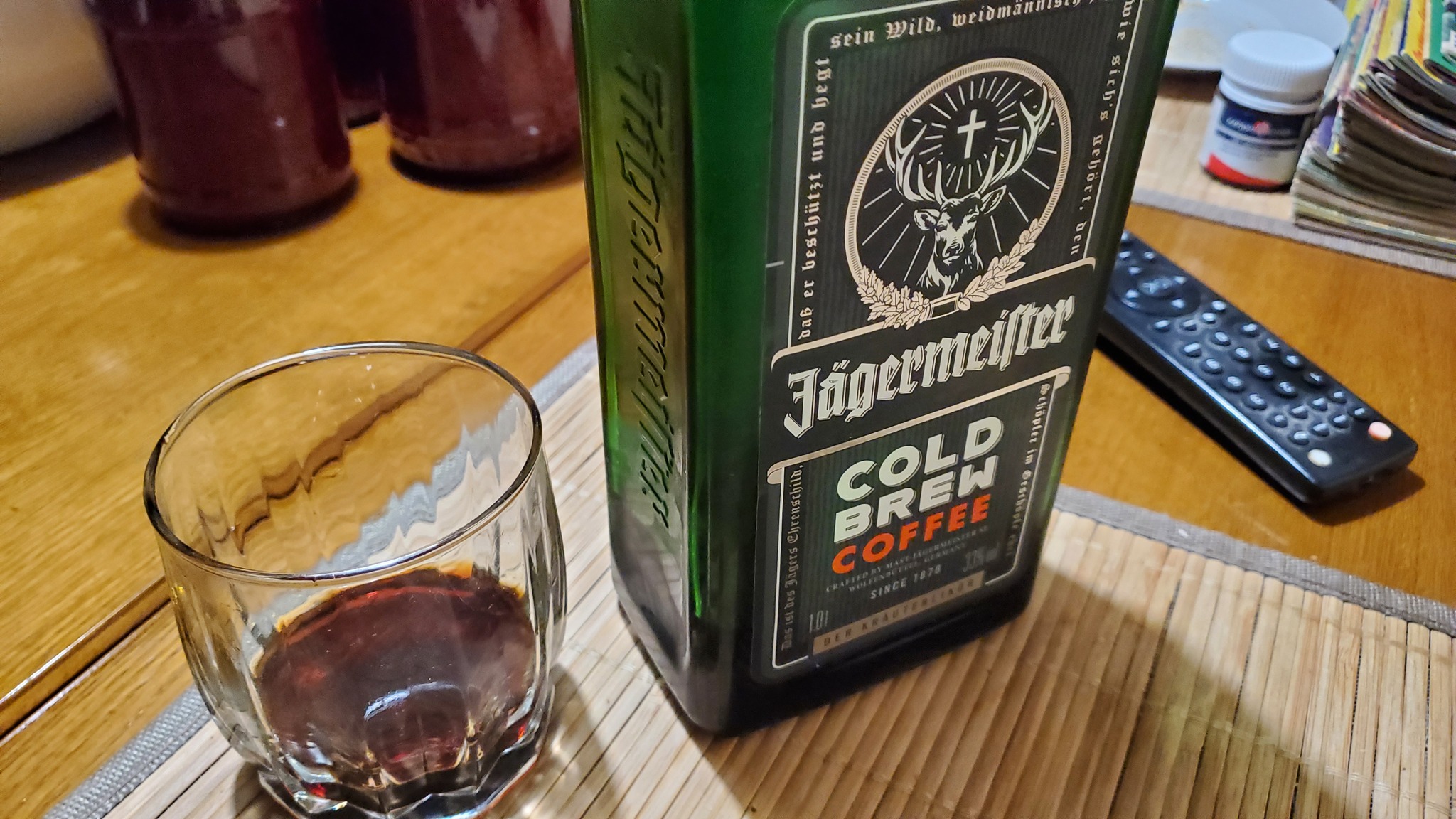 Jagermeister Cold Brew Coffee - review - My, Alcoholics, Jagermeister, Review, Longpost