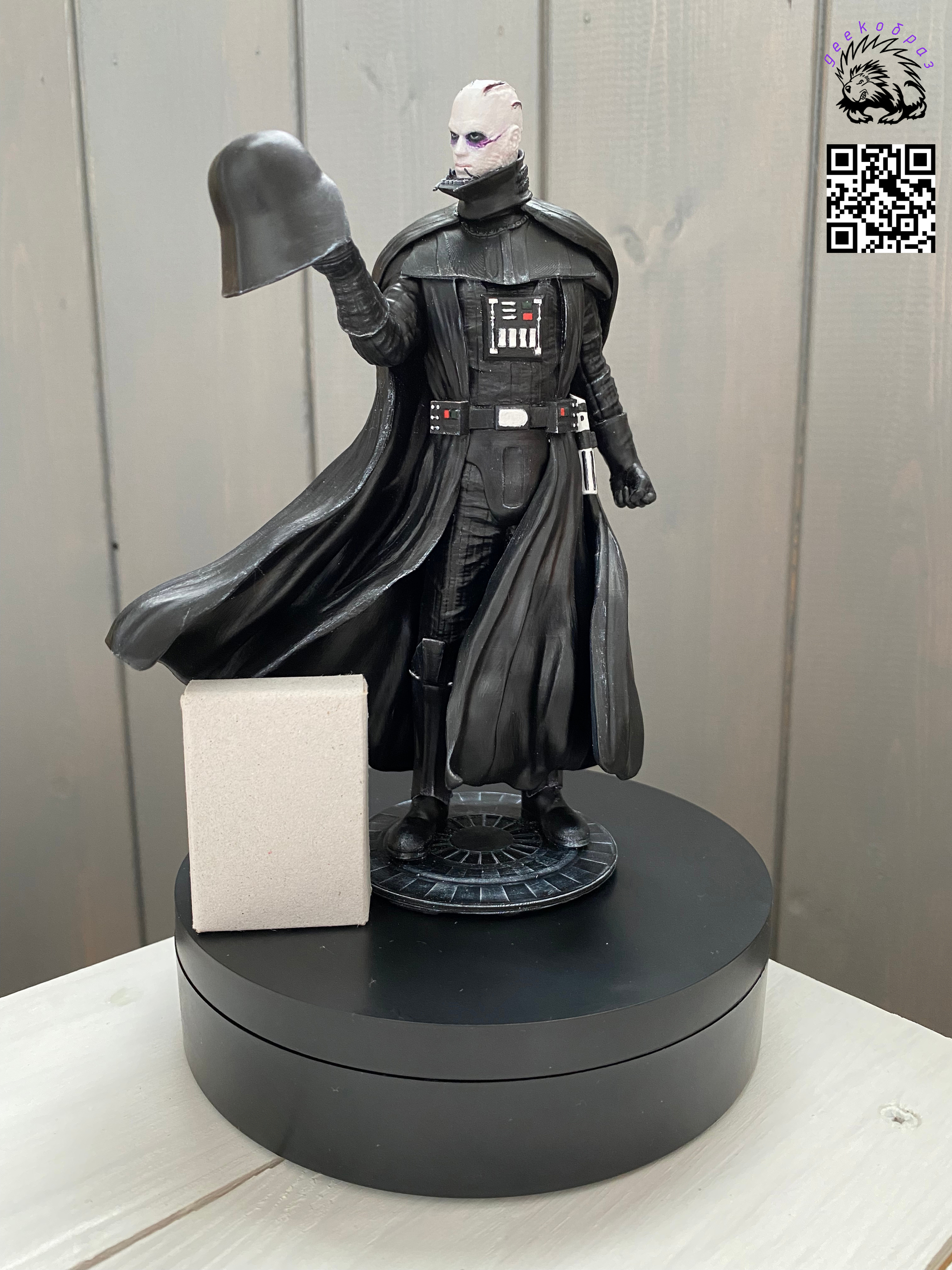 Фигурка Darth Vader - Моё, Star Wars, 3D печать, Дарт Вейдер, Покраска миниатюр, Фигурки, Коллекционирование, 3D принтер, Видео, YouTube, Длиннопост