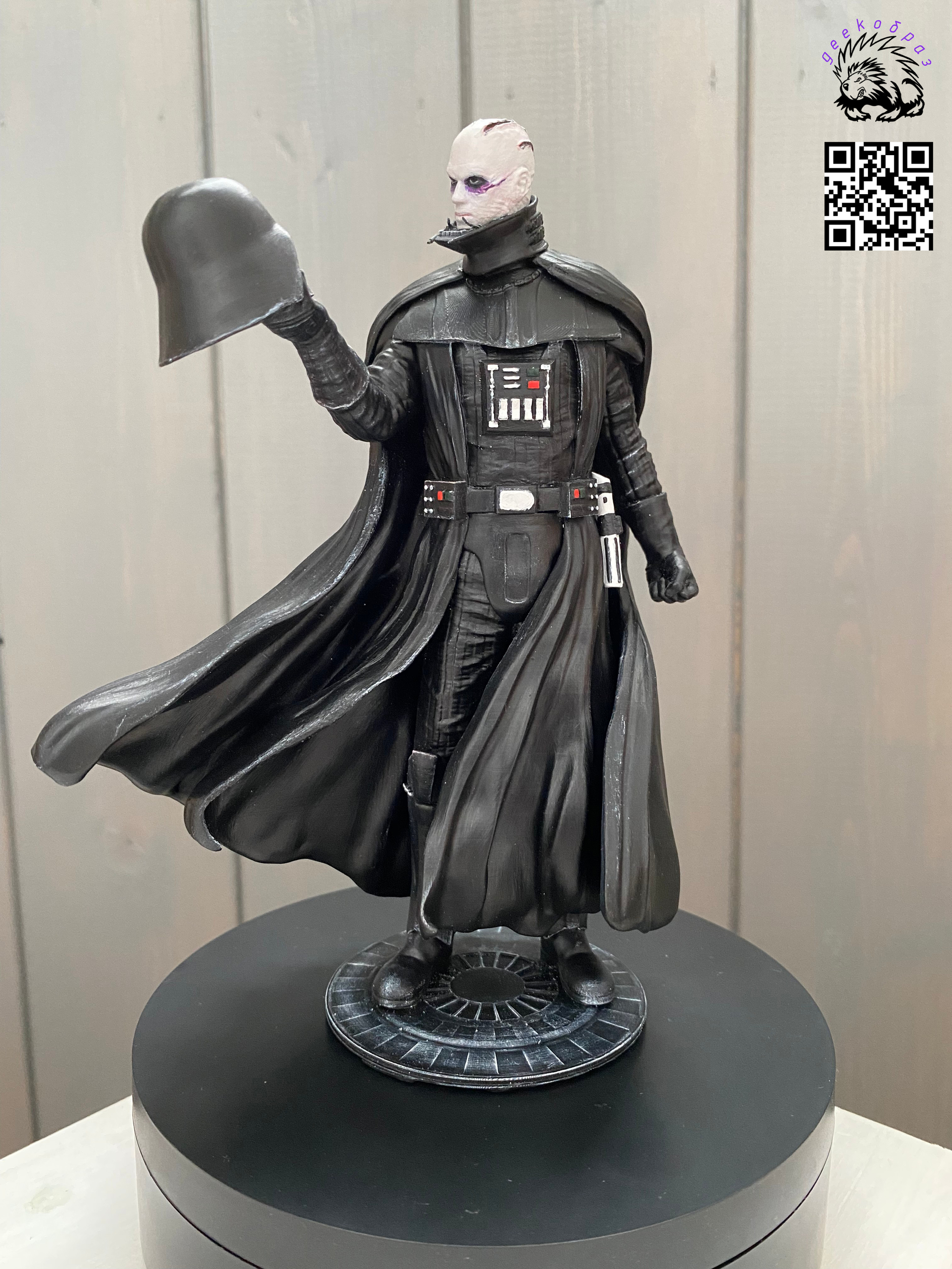 Фигурка Darth Vader - Моё, Star Wars, 3D печать, Дарт Вейдер, Покраска миниатюр, Фигурки, Коллекционирование, 3D принтер, Видео, YouTube, Длиннопост