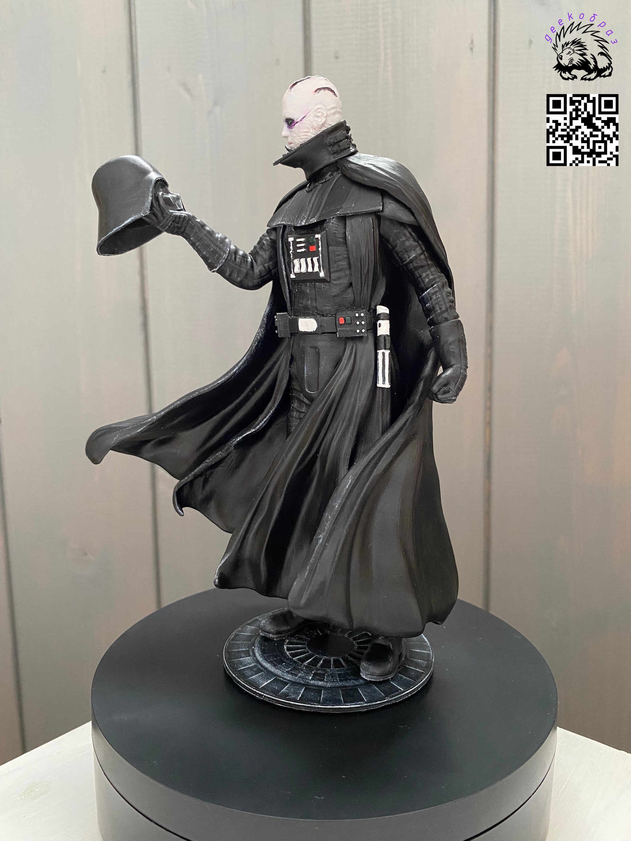 Фигурка Darth Vader - Моё, Star Wars, 3D печать, Дарт Вейдер, Покраска миниатюр, Фигурки, Коллекционирование, 3D принтер, Видео, YouTube, Длиннопост