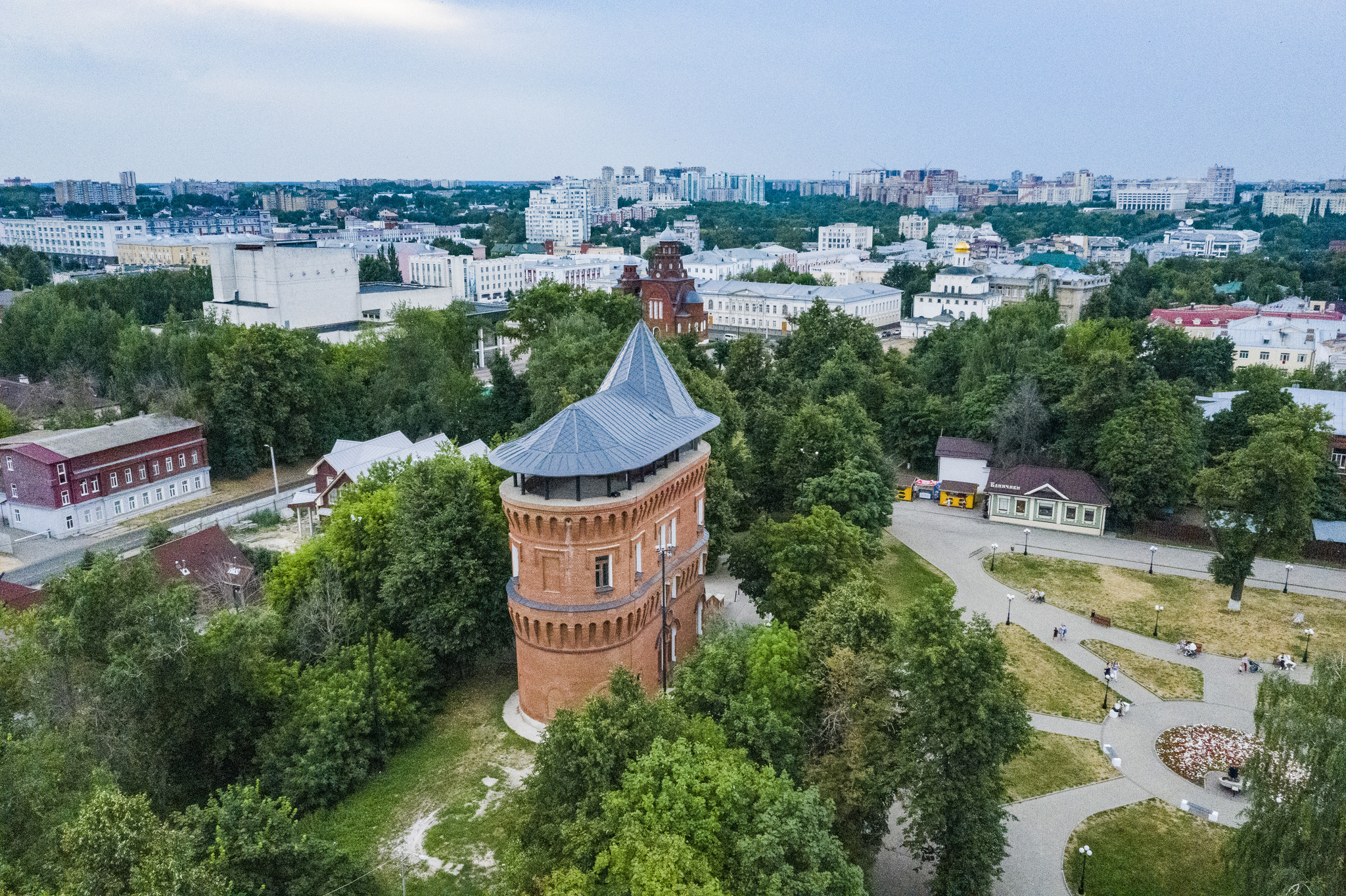 Водонапорная башня. Город Владимир | Пикабу