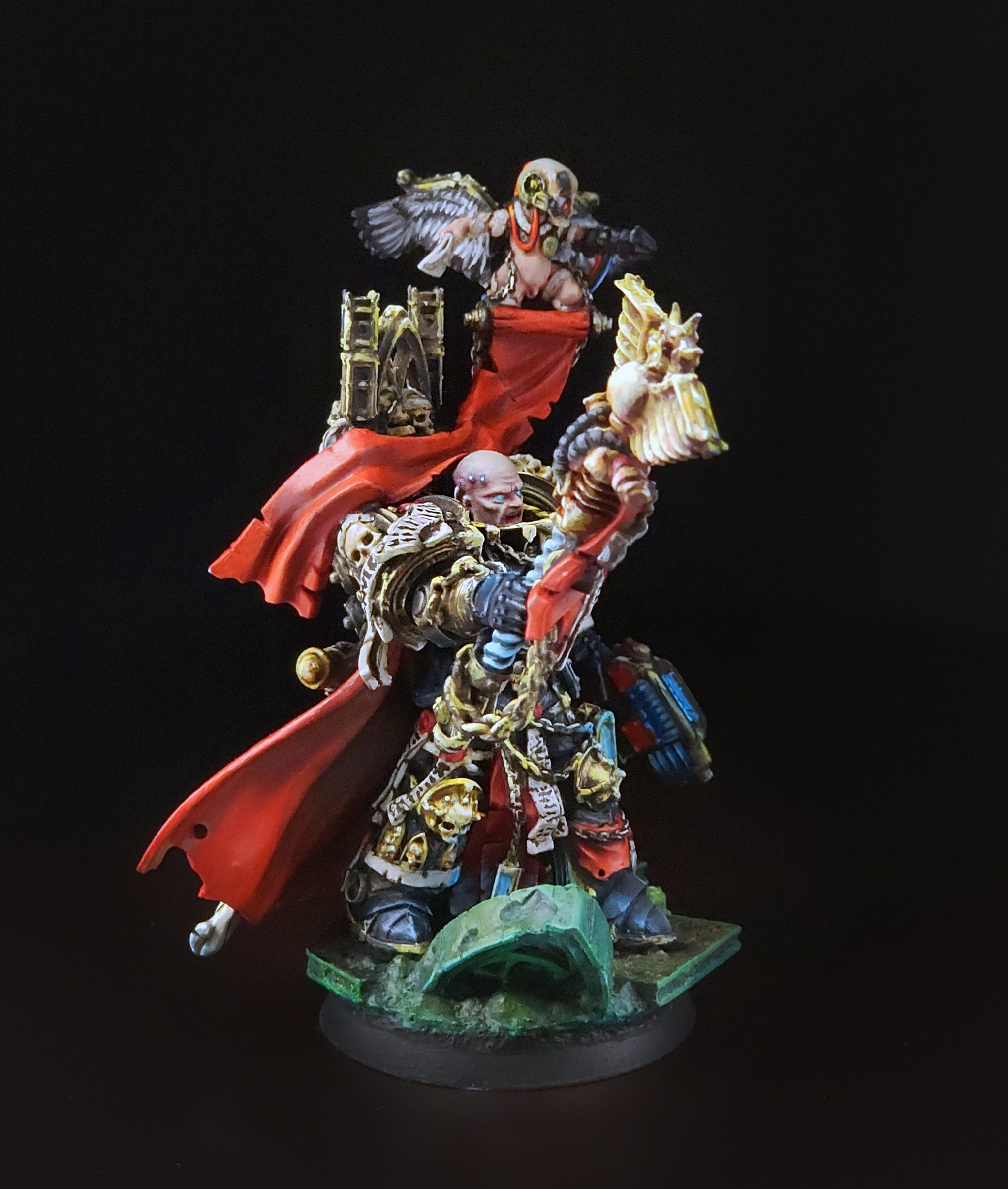 Imperial Chaplain - My, Warhammer, Painting miniatures, Wh miniatures, Longpost