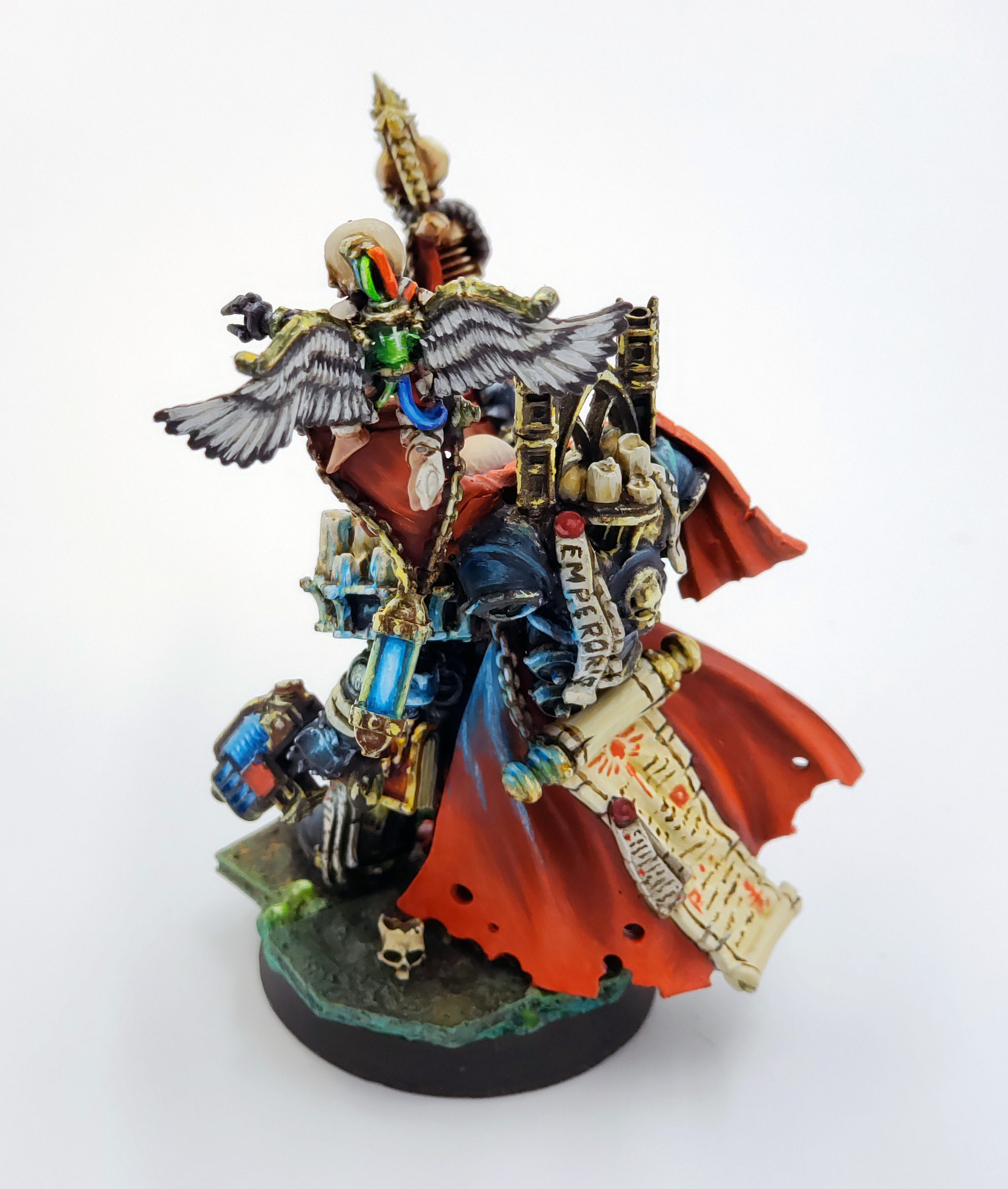 Imperial Chaplain - My, Warhammer, Painting miniatures, Wh miniatures, Longpost