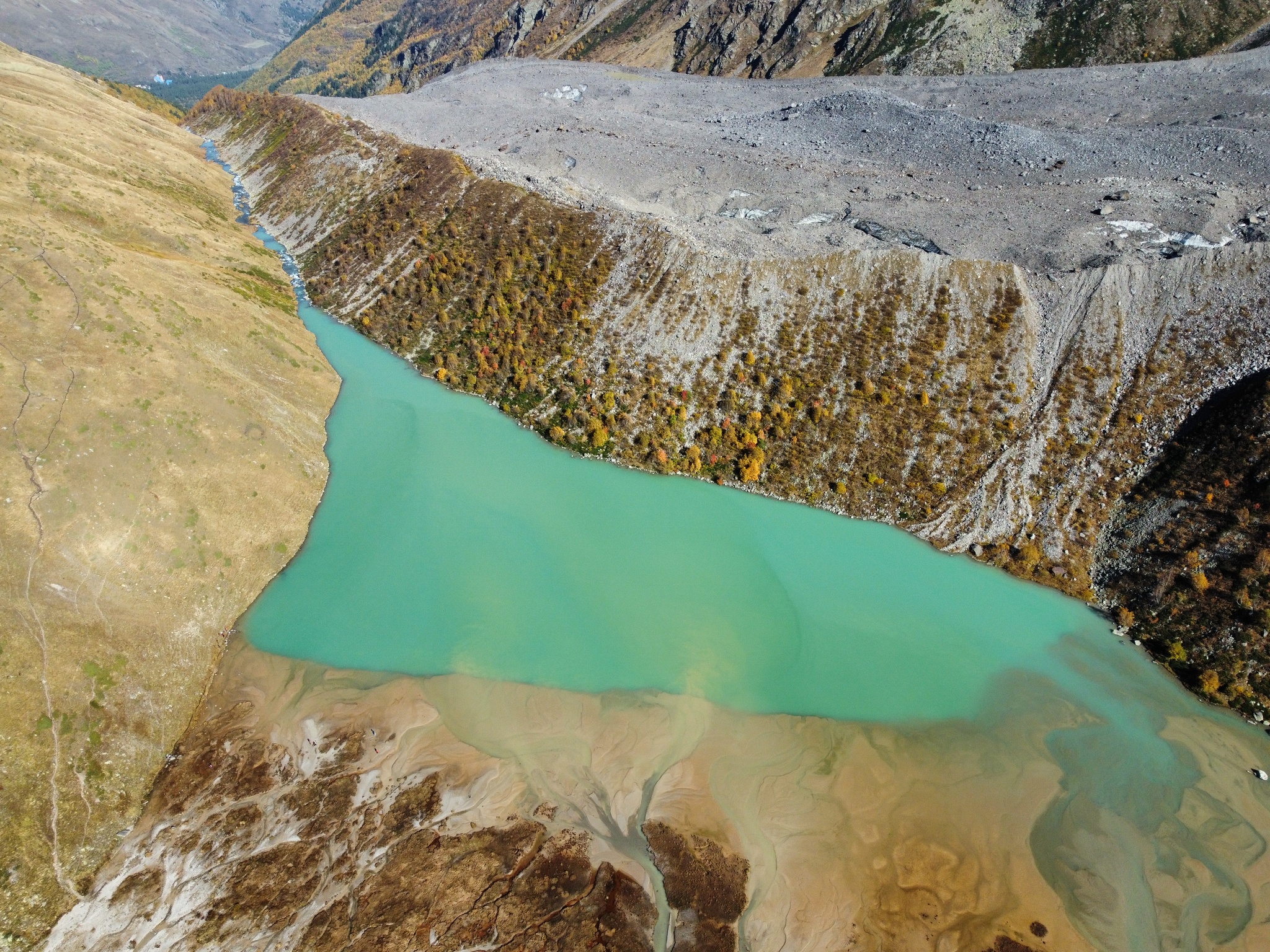 Natural beauty of the Kabardino-Balkarian Republic in October - My, The mountains, Nature, Waterfall, Aerial photography, Hiking, The nature of Russia, Longpost