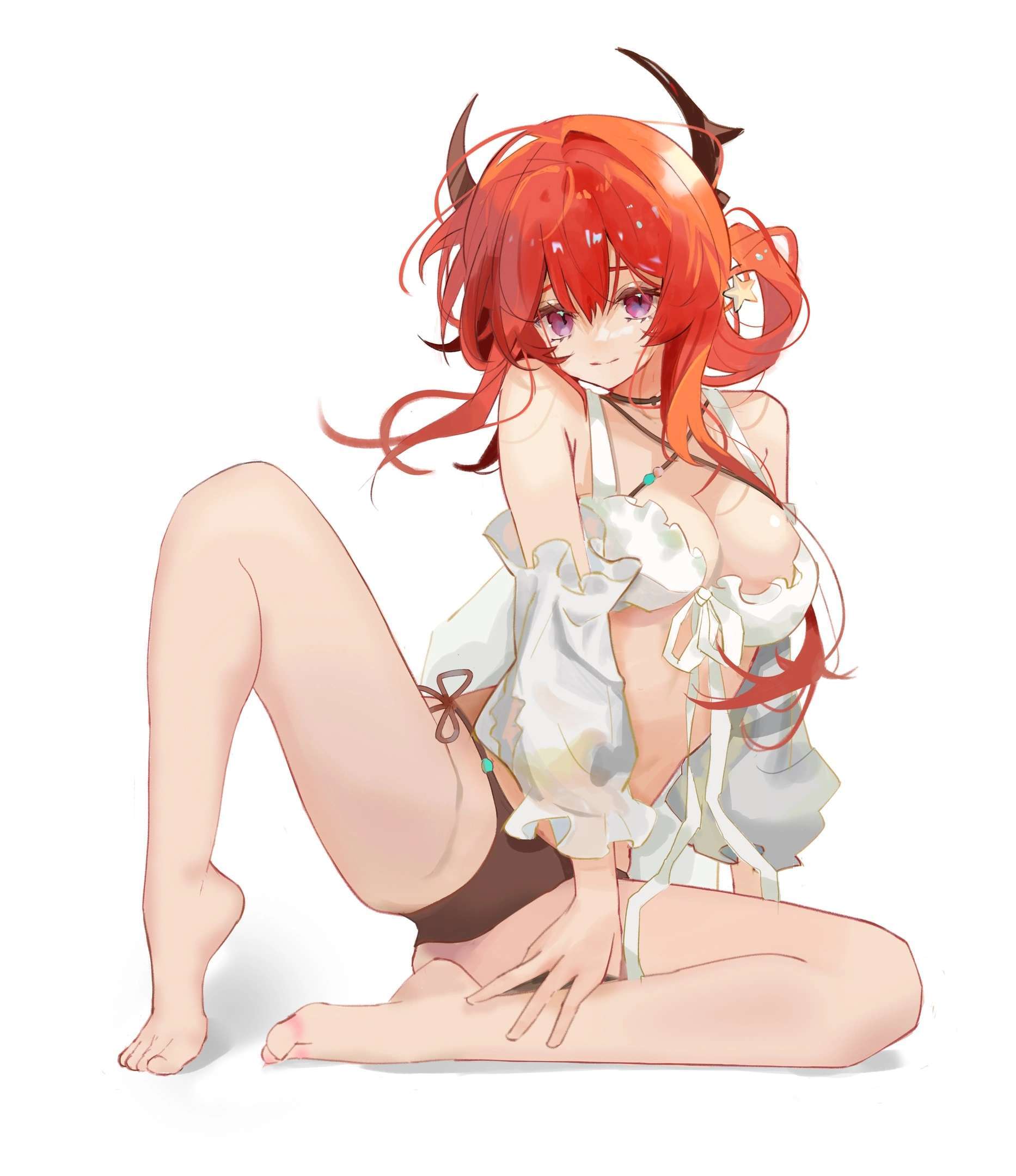 Arknights operators - NSFW, Anime, Anime art, Arknights, Surtr, Utage (Arknights), Liskarm, Robin (Arknights), Fiammetta, Archetto, Eunectes, Video, Vertical video, Longpost