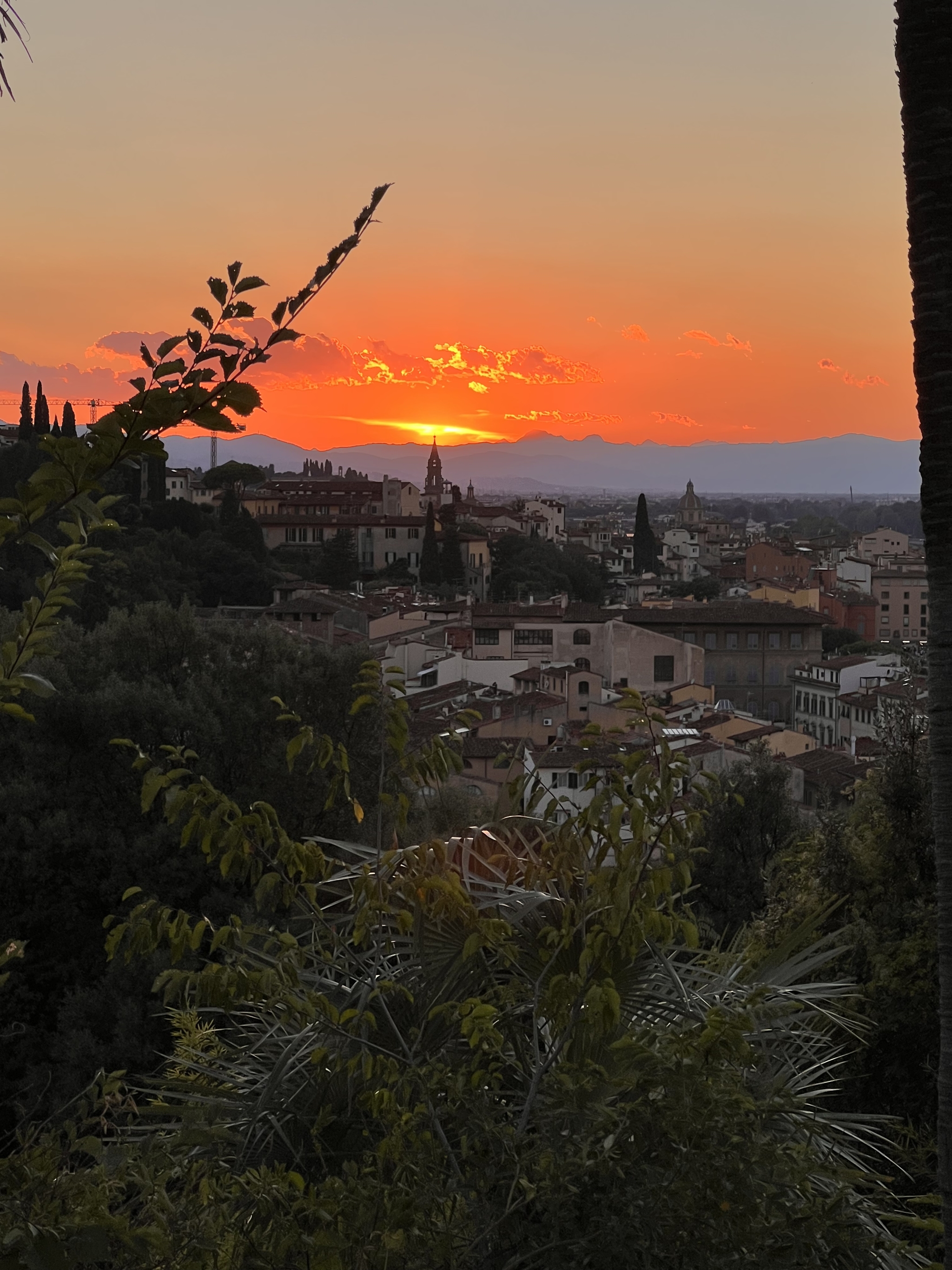 Sunset in Florence - Florence, Italy, The photo, Sunset