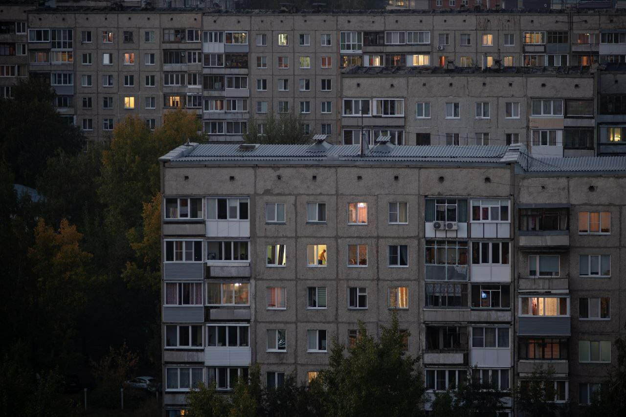 Barnaul, Industrial District - Crossposting, Pikabu publish bot, Longpost, Barnaul, The photo, Night city, Architecture, Birds