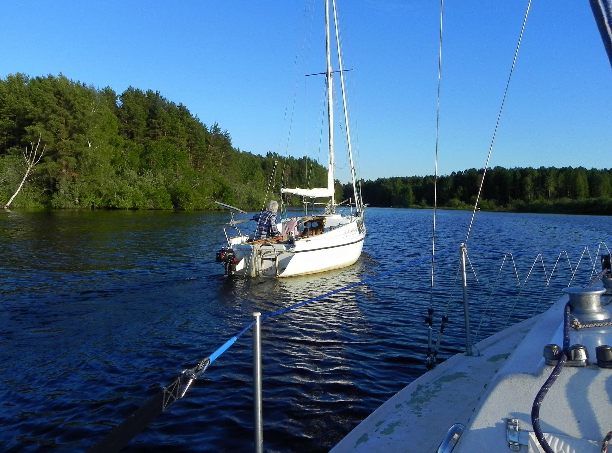 Hike Rybinsk-Vesegonsk on sailing yachts. part 1 - My, Rybinsk, Sail, Yachting, Rybinsk Reservoir, Longpost, Yacht