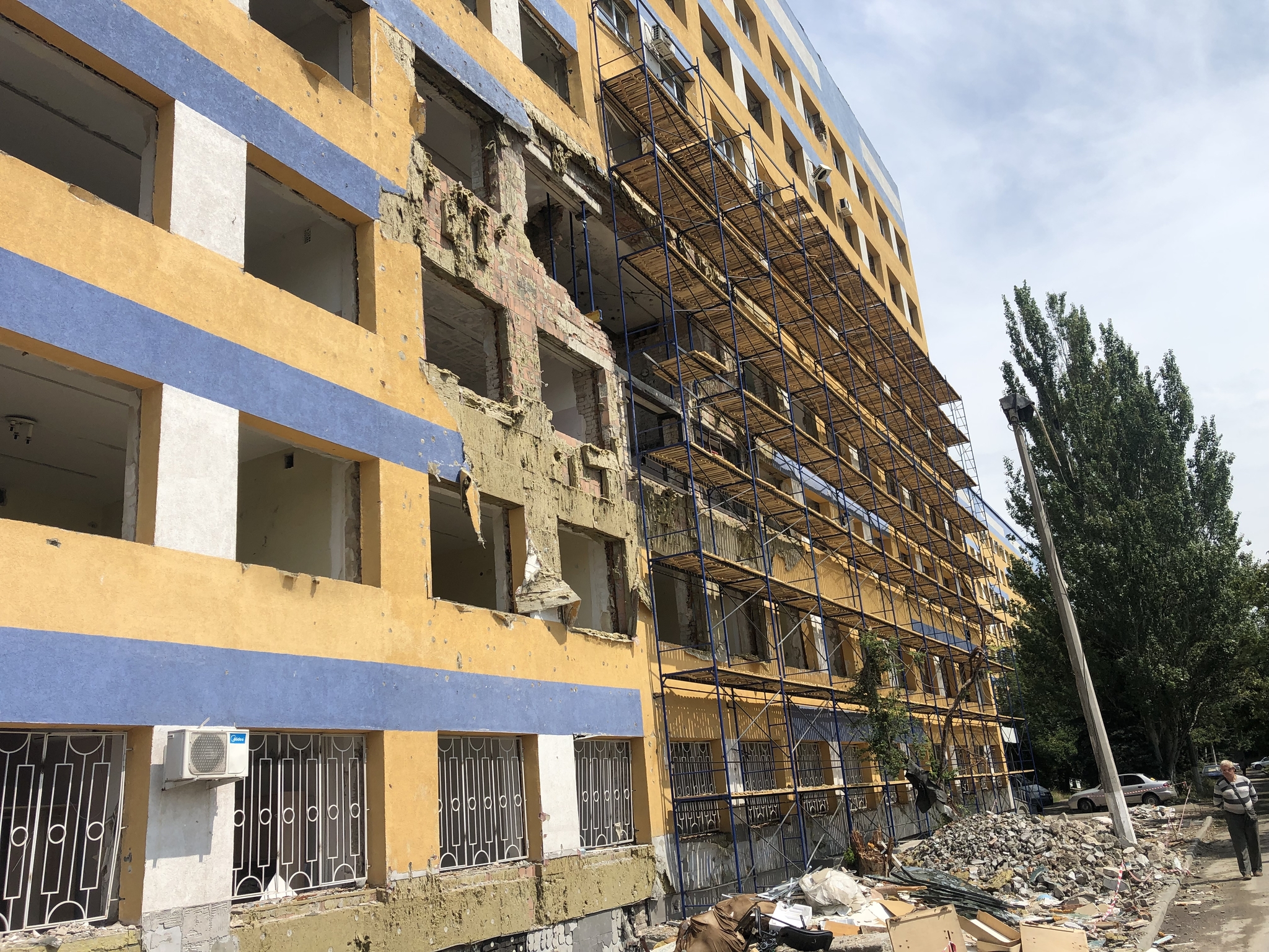 Mariupol. Demolition of the destroyed, construction, repair - My, Mariupol, Volunteering, DPR, Donbass, Construction, Longpost, Politics