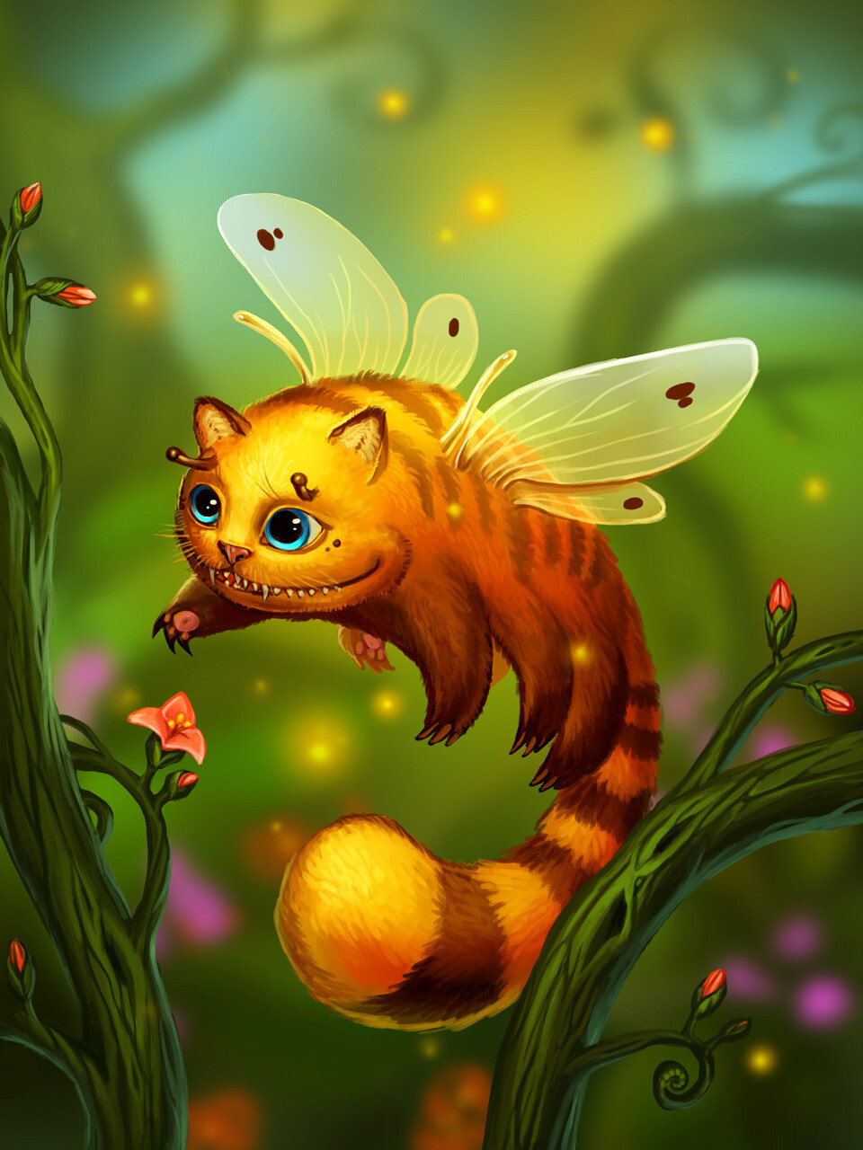 Котик Пчелка