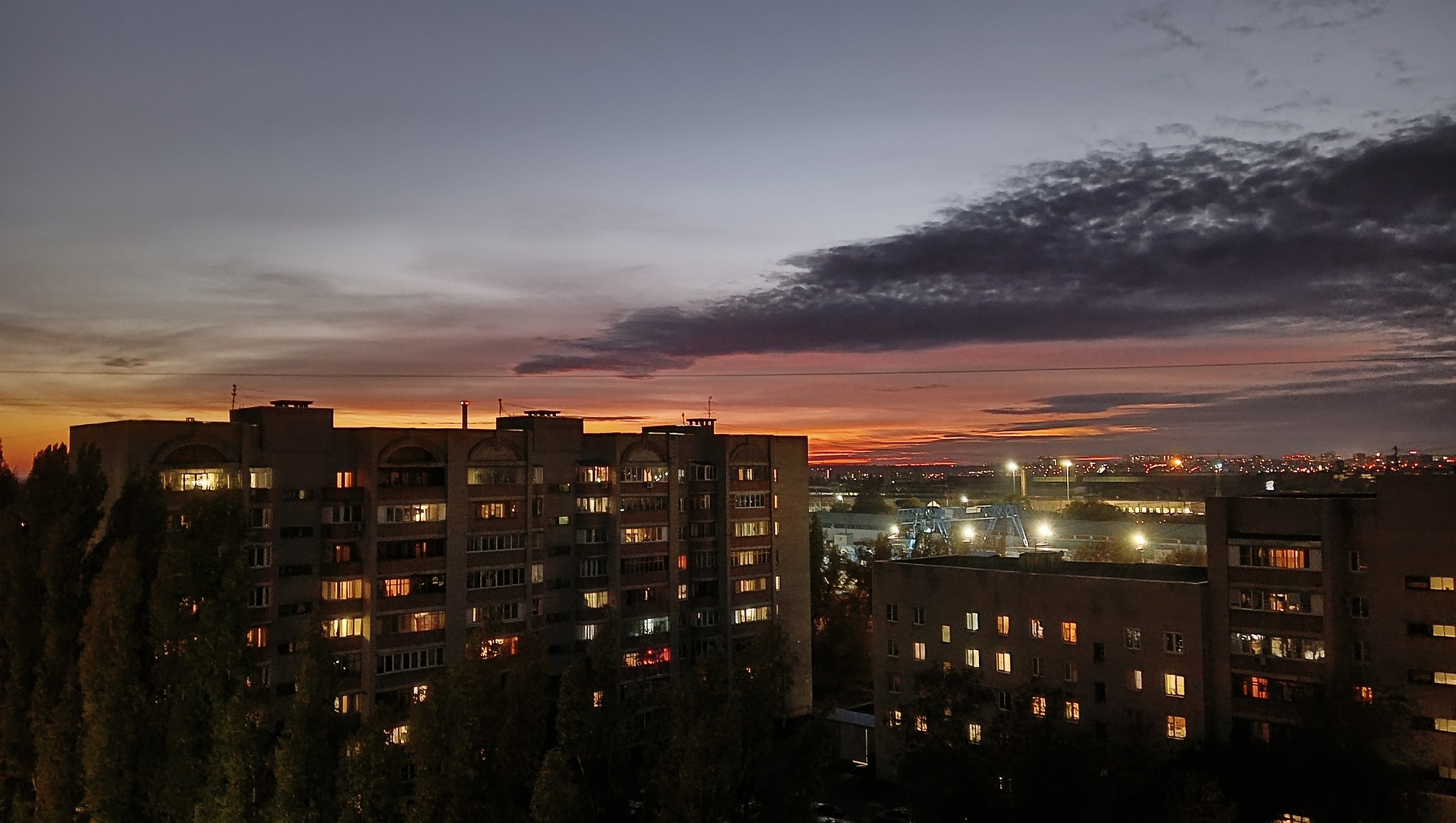 Pofigin - My, Gum, Nerves, Humor, The photo, Sunset, Voronezh