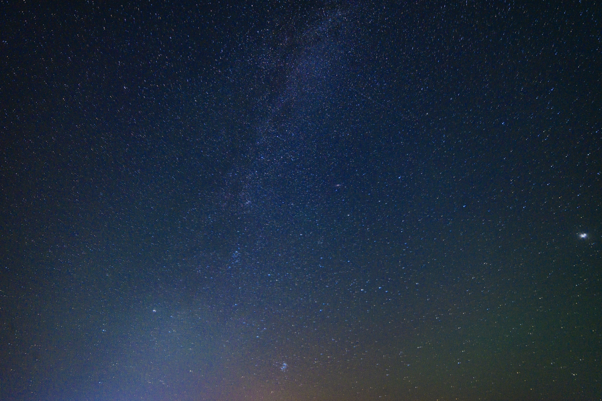 October starry sky - My, Nikon, Landscape, The photo, Kazakhstan, Uralsk, Astrophoto, Longpost