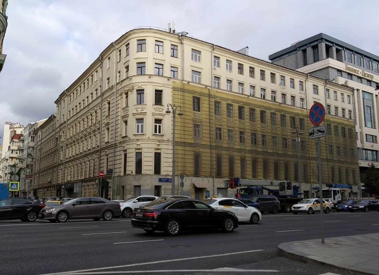 В Москве на Тверской улице завершается снос доходного дома Молчановых 1890 года  постройки | Пикабу