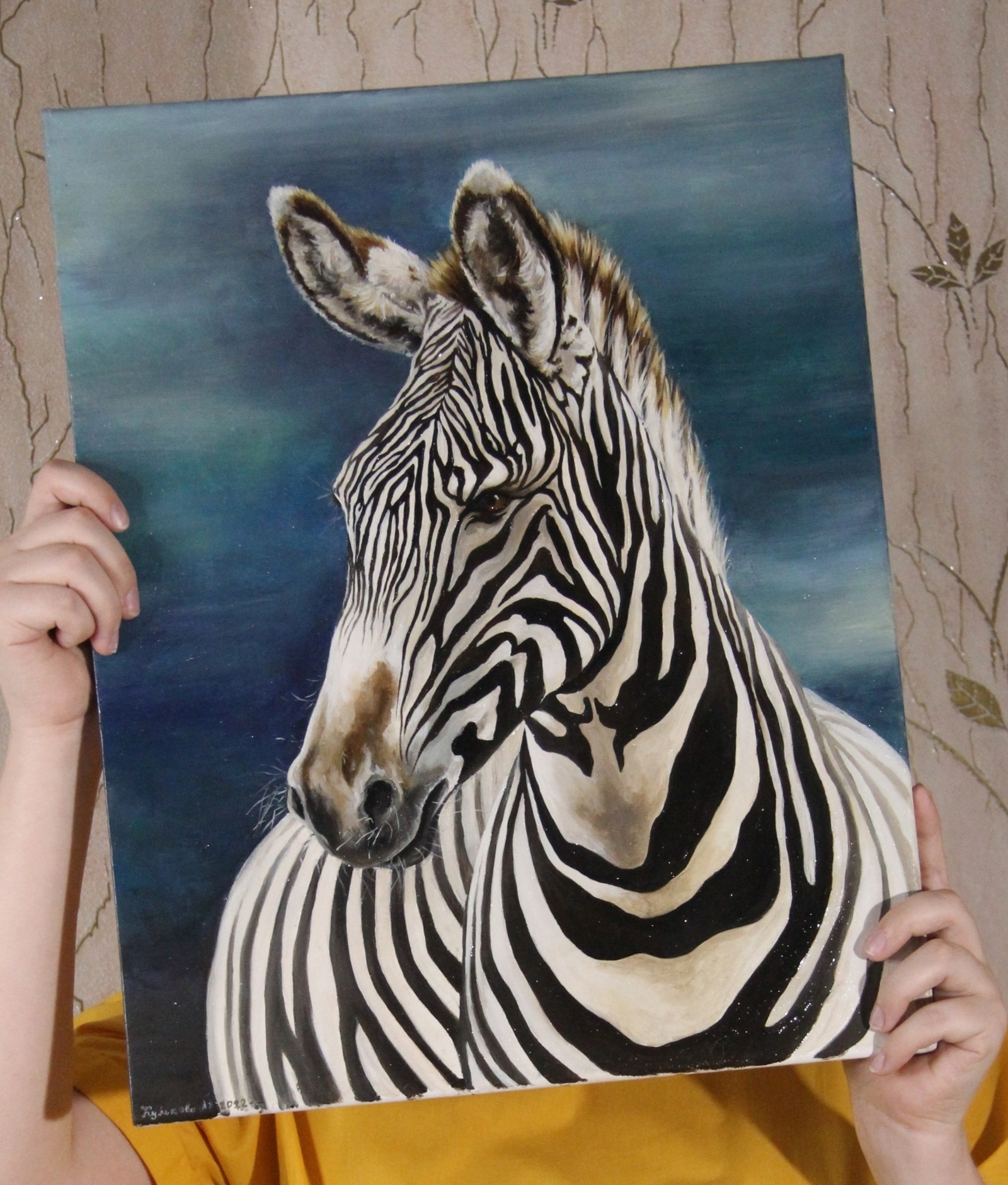 Zebra - Artist, Painting, Painting