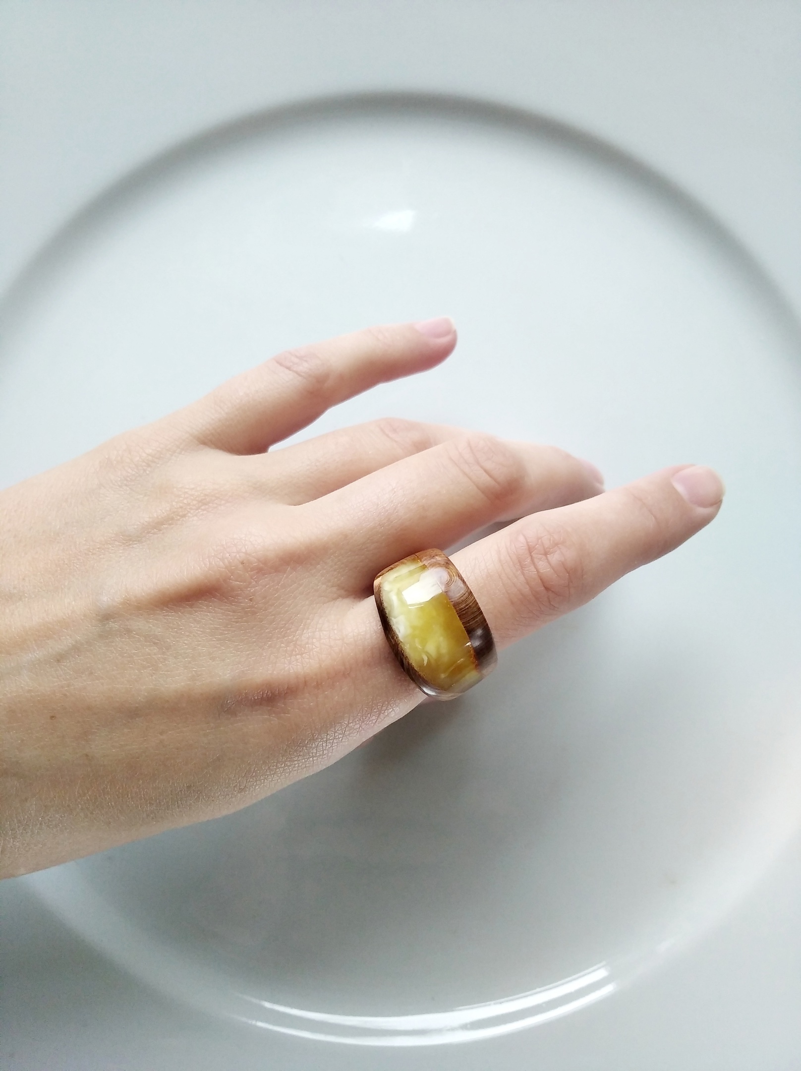 Amber Archives No36 - My, Beautiful, Decoration, Amber, Amber jewelry, Ring, Longpost