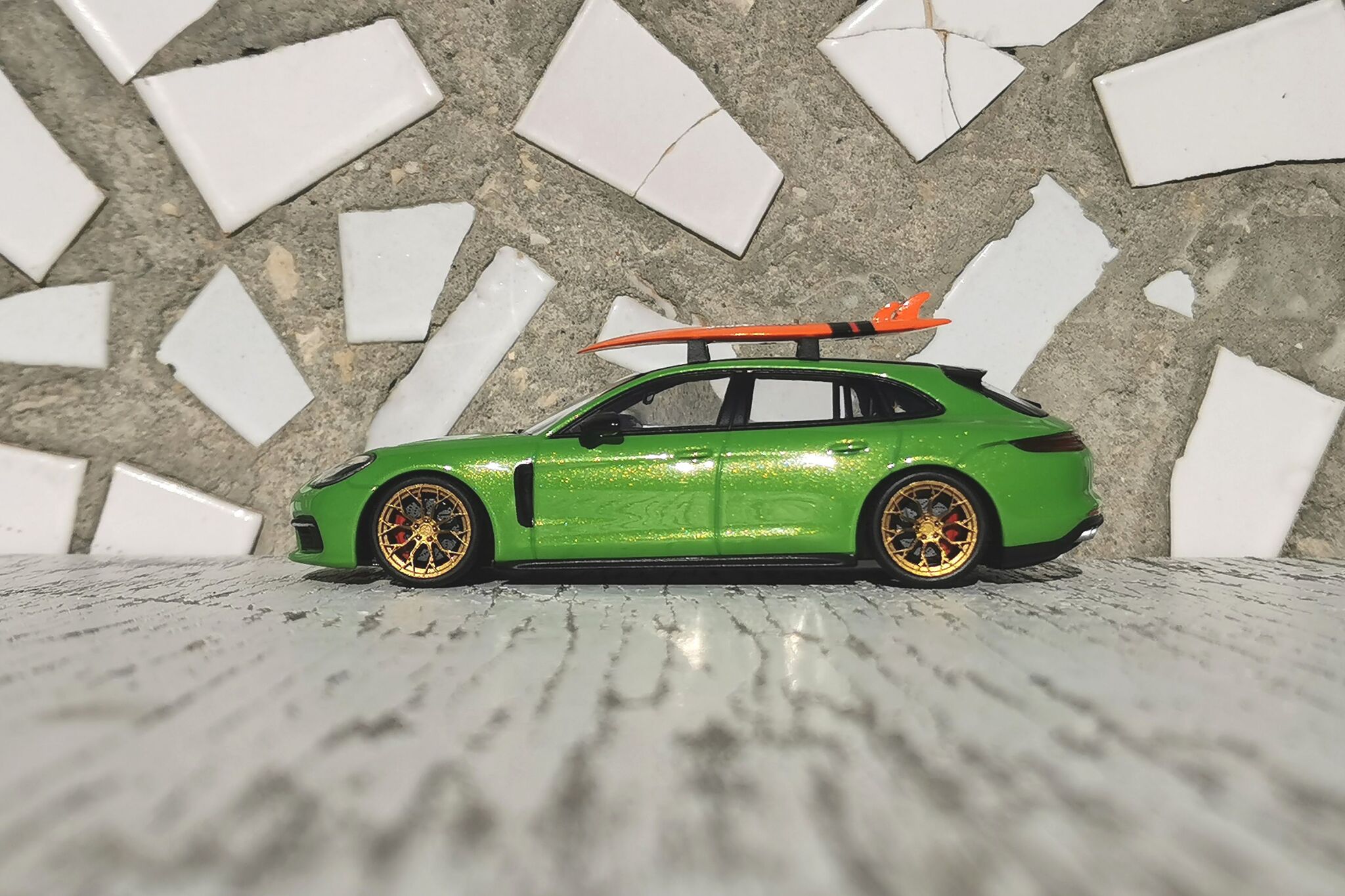 Porsche panamera - My, With your own hands, Hobby, 3D printer, 3D modeling, 3D печать, Crafts, Stand modeling, Scale model, Longpost