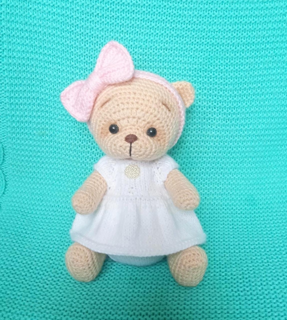 Teddy bears - My, Knitting, Amigurumi, Knitted toys, Teddy bears, Needlework without process, Longpost