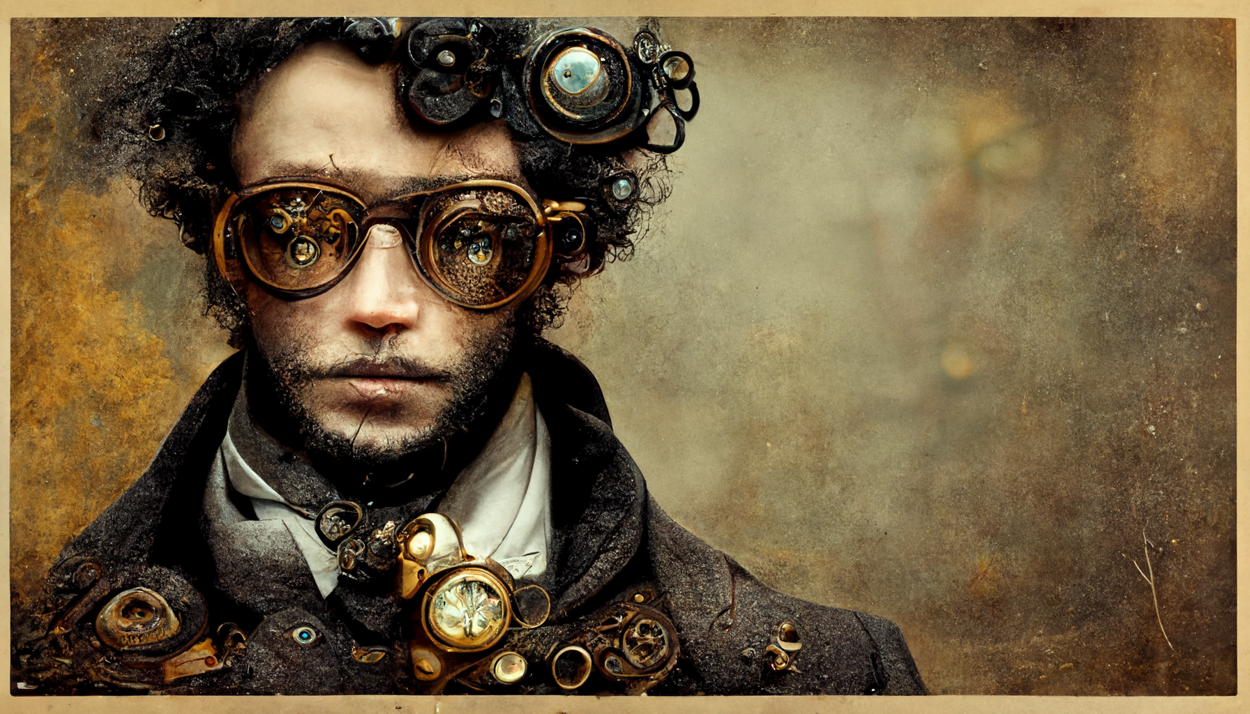 Александр Пушкин в стиле Steampunk | Пикабу