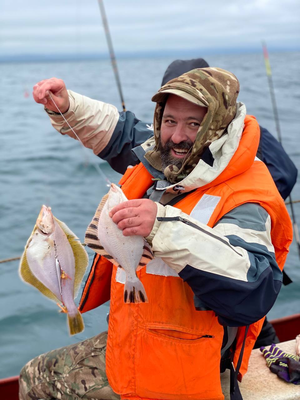 Flounder fishing - My, Fishing, Sakhalin, Sea, The photo