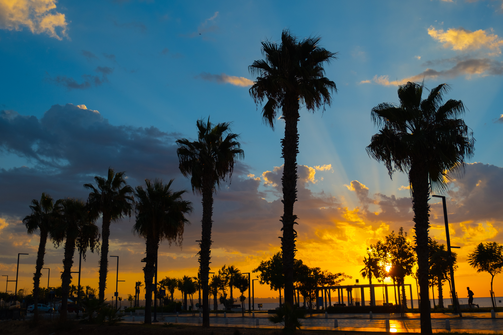 Autumn in Antalya 2022 - My, Sunrises and sunsets, Landscape, Mediterranean Sea, Beach, Antalya, Longpost