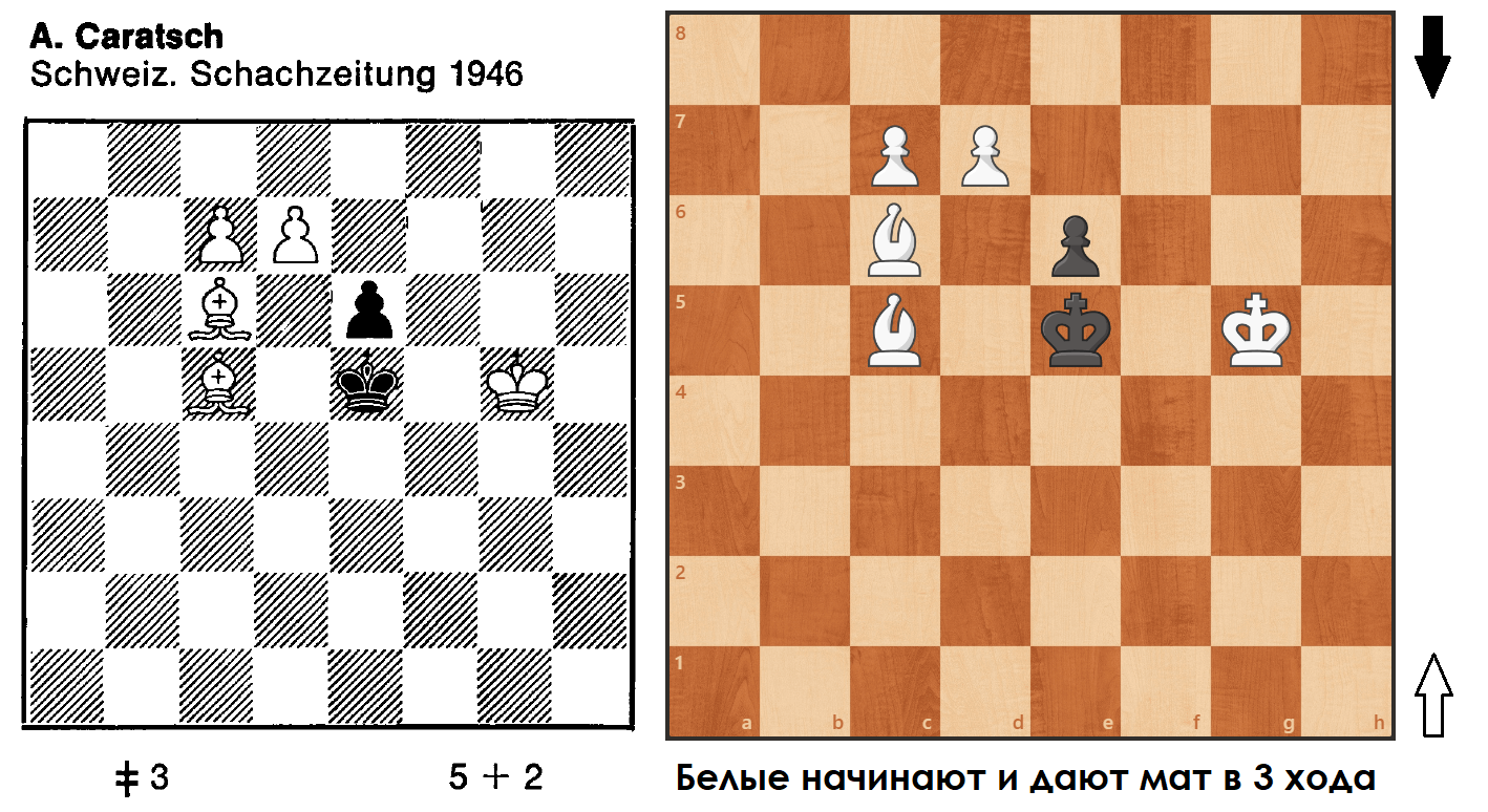 Three-way #59 - Chess, Chess problems, Task, Головоломка