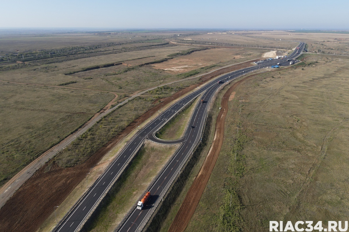 Launched a bypass of Gorky in Volgograd for 5.2 billion rubles. 12 km: 6 overpasses, 2 interchanges, overpasses, expanded to 4 lanes - news, Russia, Sdelanounas ru, Road, Volgograd, Video, Youtube, Longpost