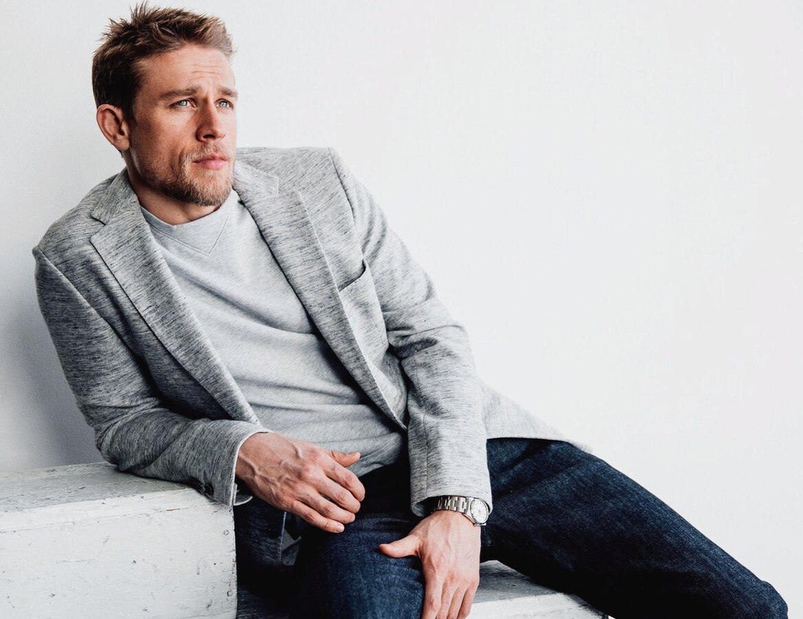 Charlie Hunnam - beauty, Actors and actresses, Men, Torso, Guys, GIF, Longpost