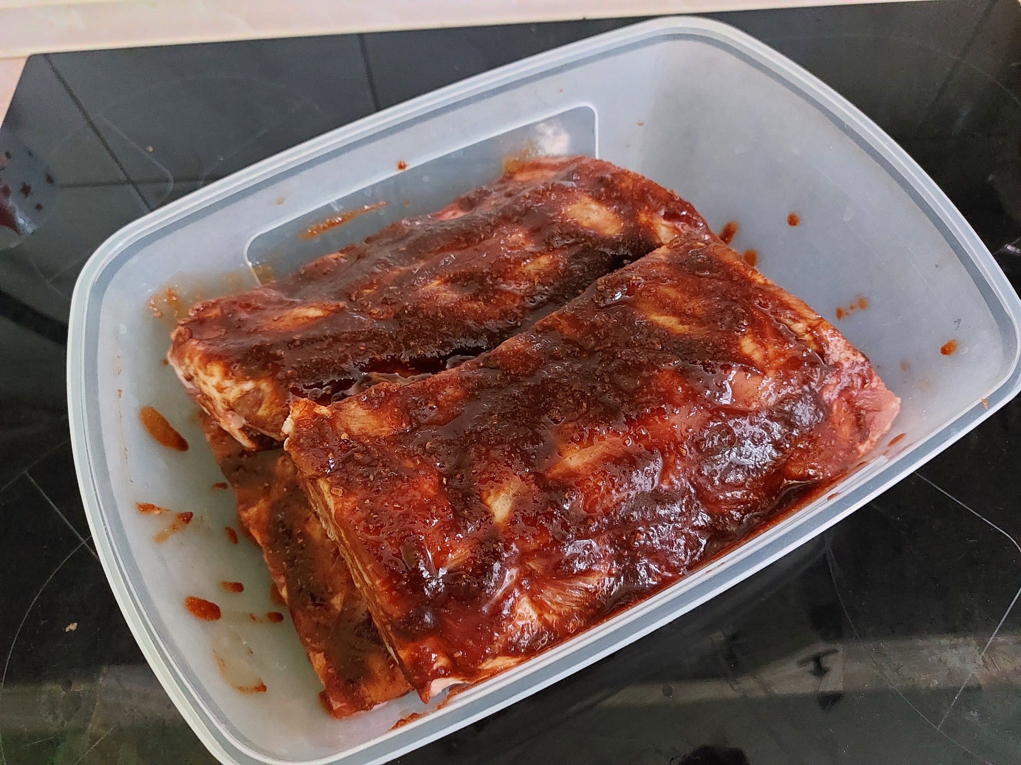 Pork ribs barbecue in the oven - My, Recipe, B-B-Q, Friday, Longpost, Pork, Baking