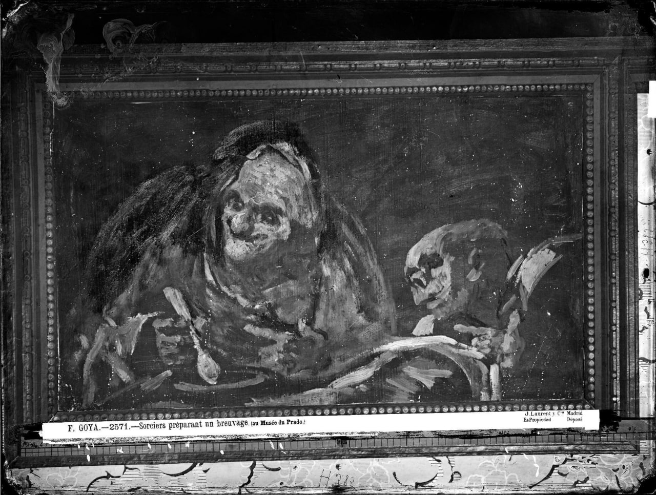 Black Painting by Goya, or a tour of the House of the Deaf - My, Painting, Art, Painting, Artist, Excursion, Fresco, Oil painting, Myths, Spain, House, Scarecrow, Art history, Longpost