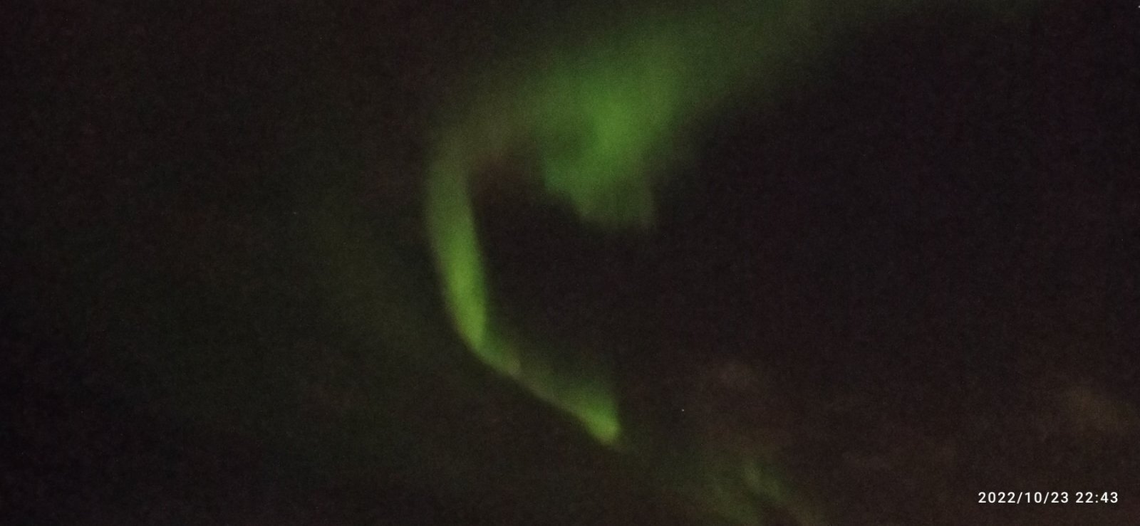 Northern lights in Naryan-Mar - My, Sky, Polar Lights, Nature, Longpost