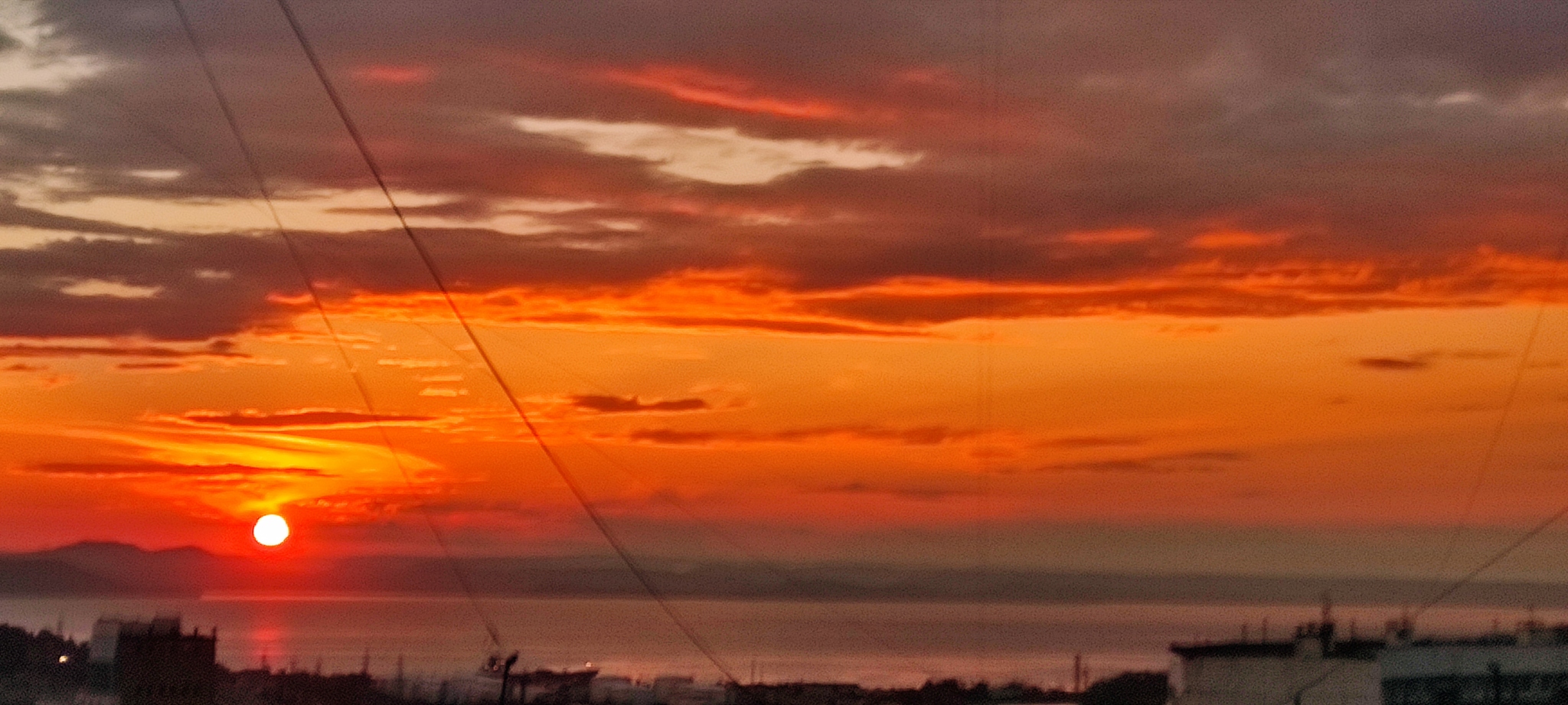 Sunsets of Vladivostok - My, Vladivostok, Mobile photography, Sea, Sunset