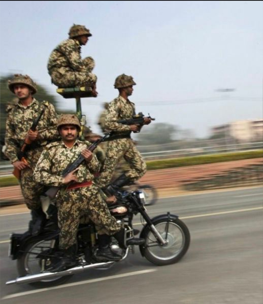 The color of the Indian army. India 2000s - The photo, India, Army, 2000s