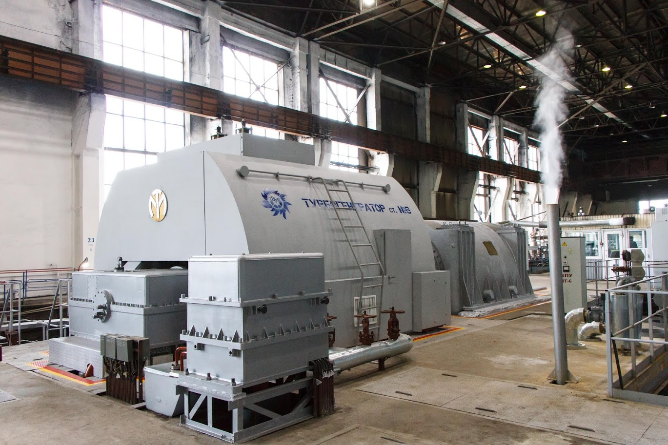 Turbine made by Yekaterinburg for CHPP-1 Ulan-Ude. Invested 779 million rubles. Project started in 2016 - news, Russia, Buryatia, Ulan-Ude, Yekaterinburg, Turbine, Ural Turbine Works, Production, Longpost