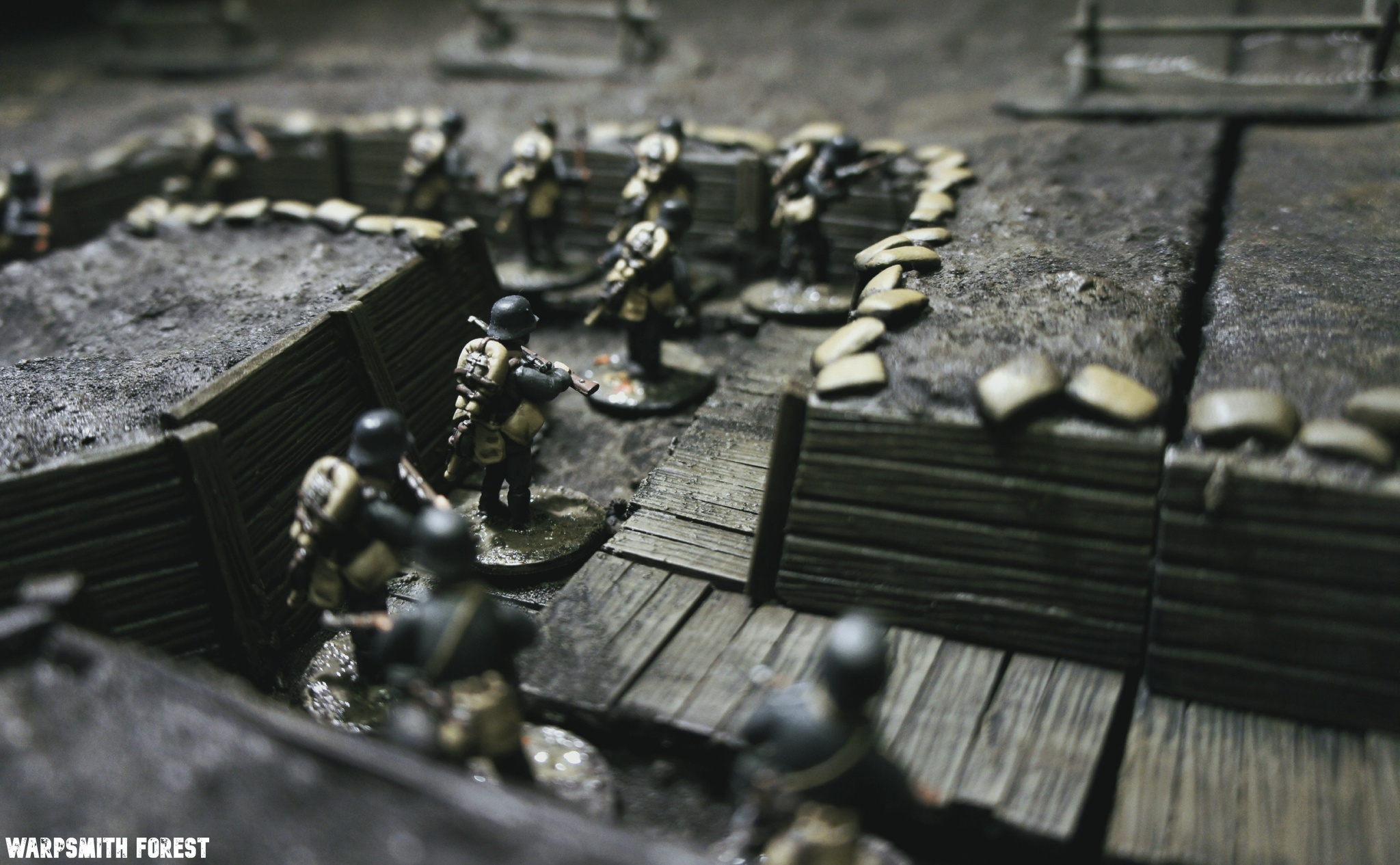 World War I, game table - My, Modeling, Miniature, Stand modeling, Wargame, Desktop wargame, World War I, Terrane, Longpost