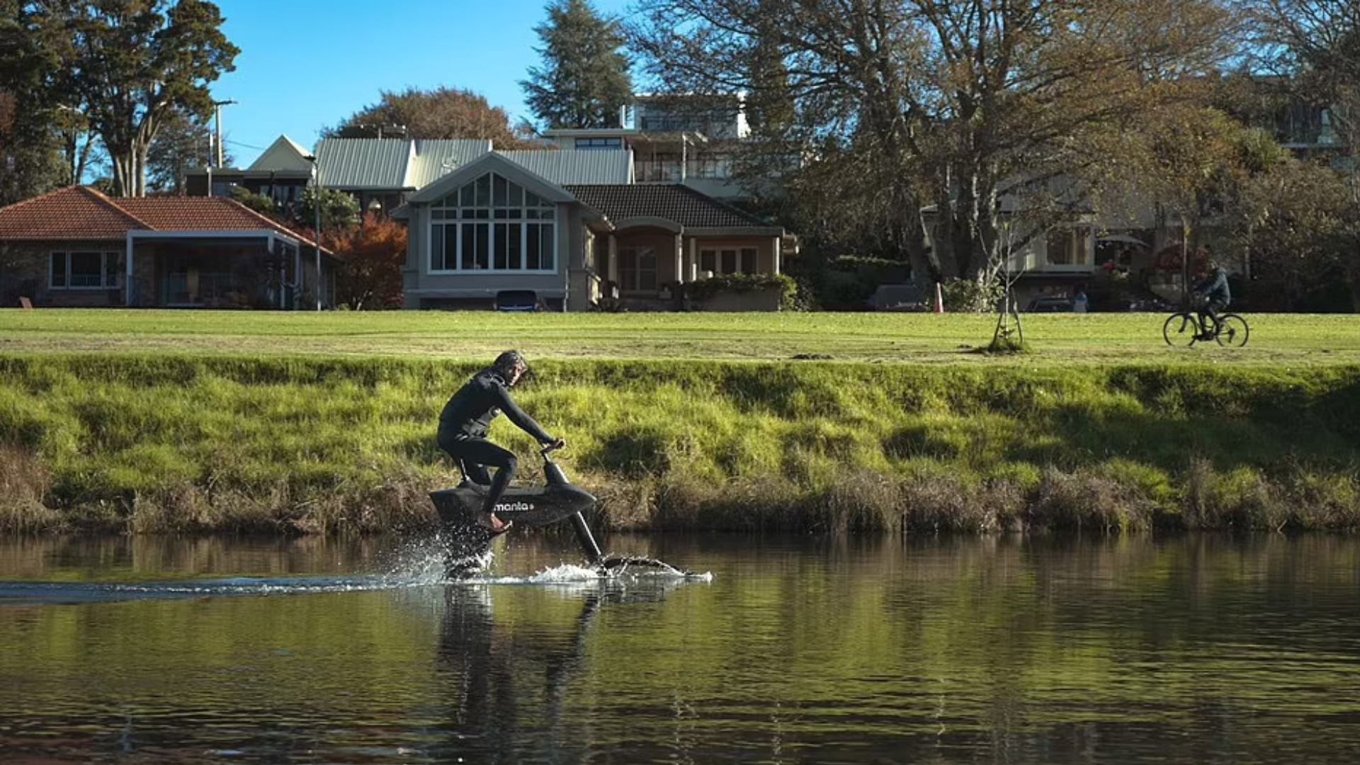 Electric bike for riding on water pikabu.monster