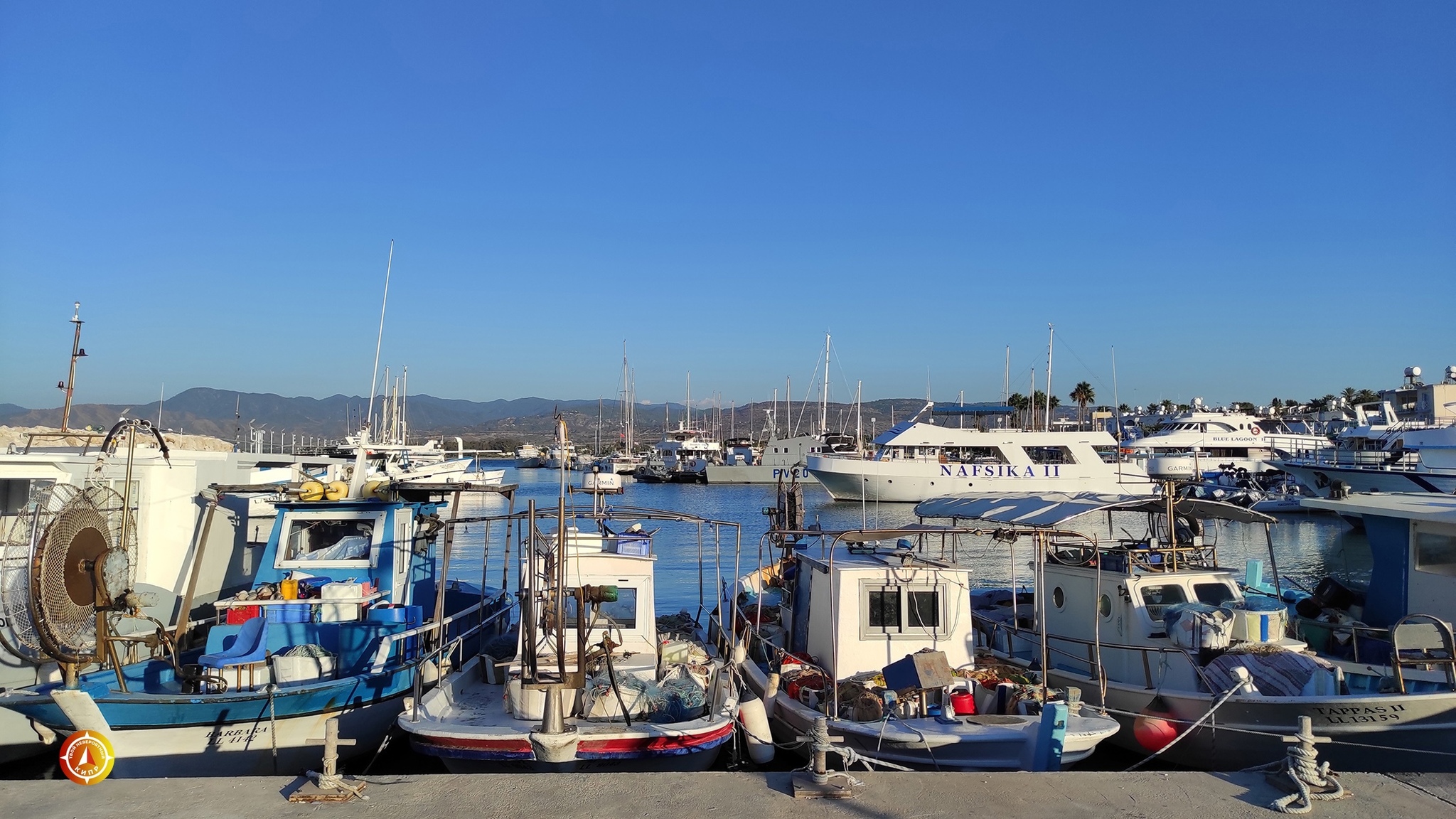 Latchi Port - a harbor for relaxing, walking and admiring the sea - My, Cyprus, Sea, Yacht, The photo, Youtube, Video