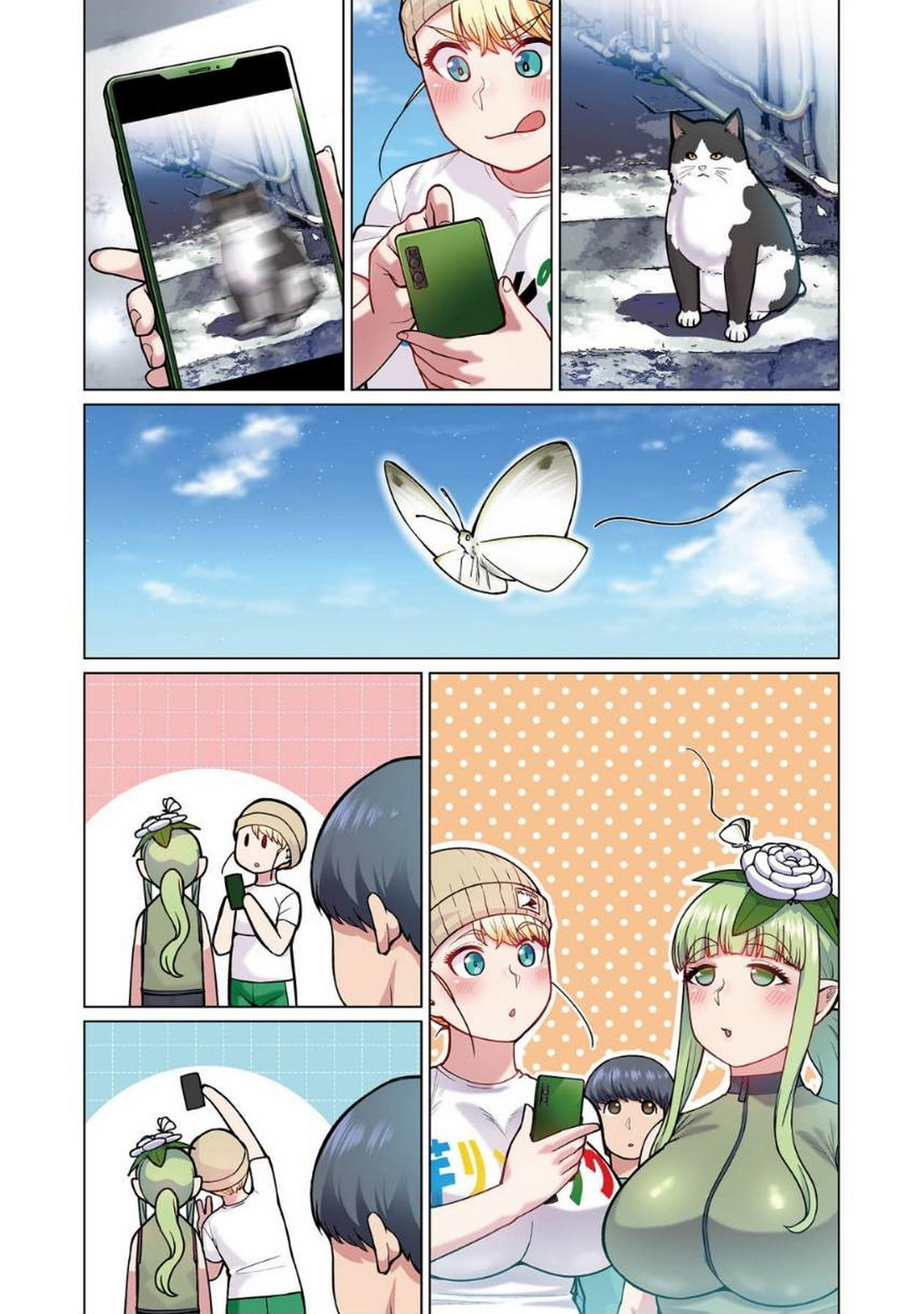 New Elf Can't on a Diet. Chapter 2 - Manga, Elf-San wa yaserarenai, Longpost, Elves, Harem, Anime, Etty, Translation, Translated by myself