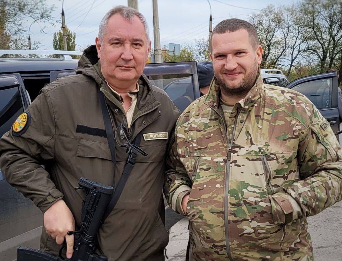 The first photos of Dmitry Rogozin on the front line appeared - news, Politics, Dmitry Rogozin, Риа Новости, Longpost