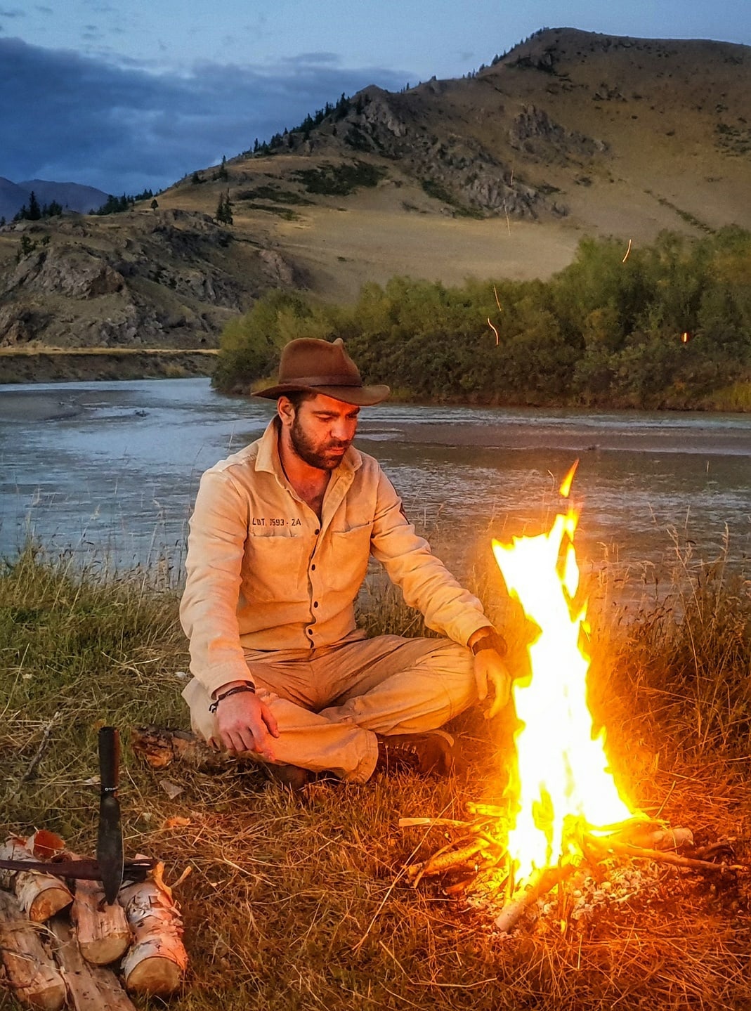 Burn - My, Altai Republic, Bonfire, Travels, Tourism, Relaxation, Vacation, Night, Sunset, Fire, wildlife, Nature