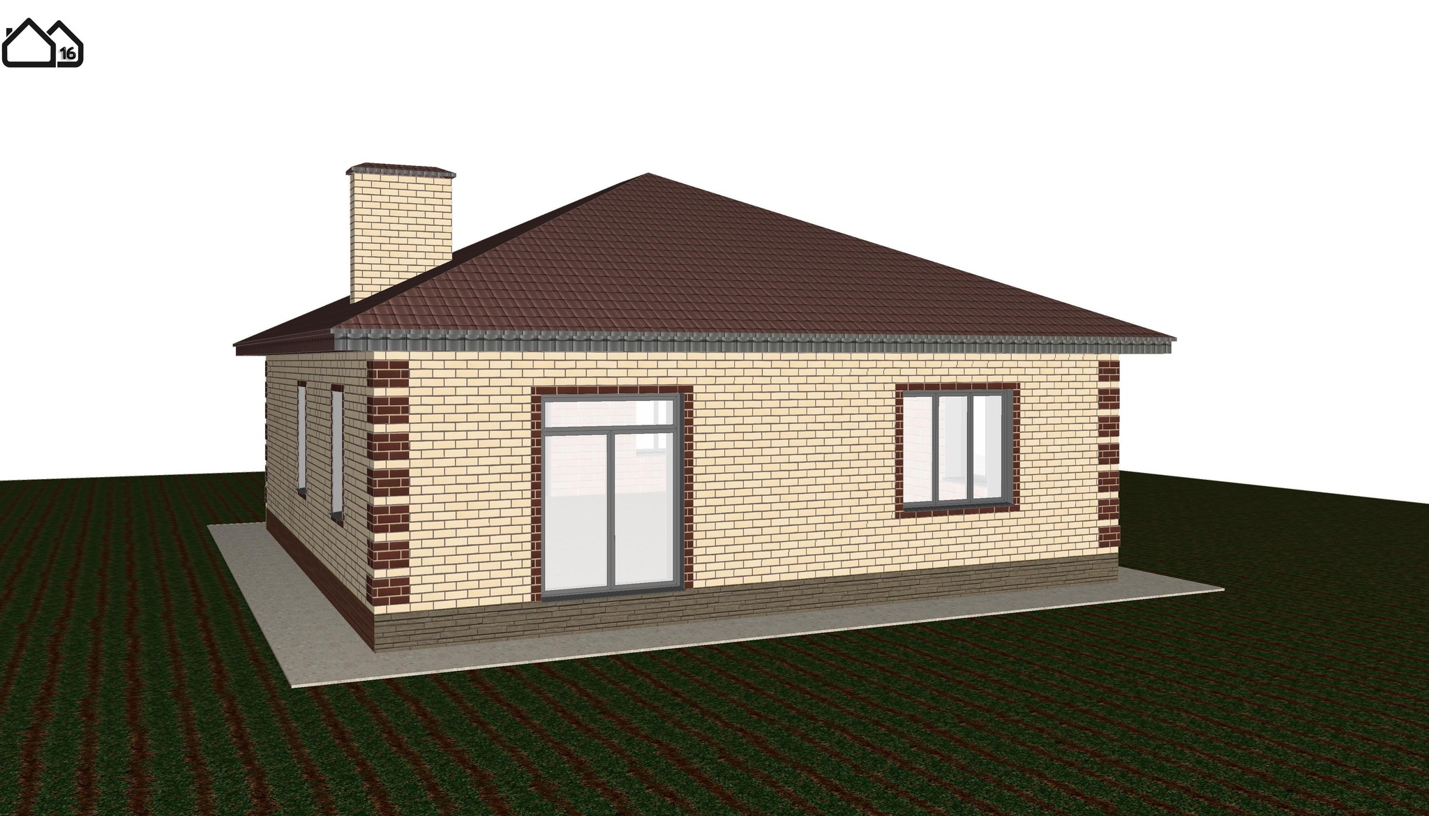 One-storey house with an area of ??91 sq.m. - with gas block walls - My, Interior, Building, Construction, Design, Longpost