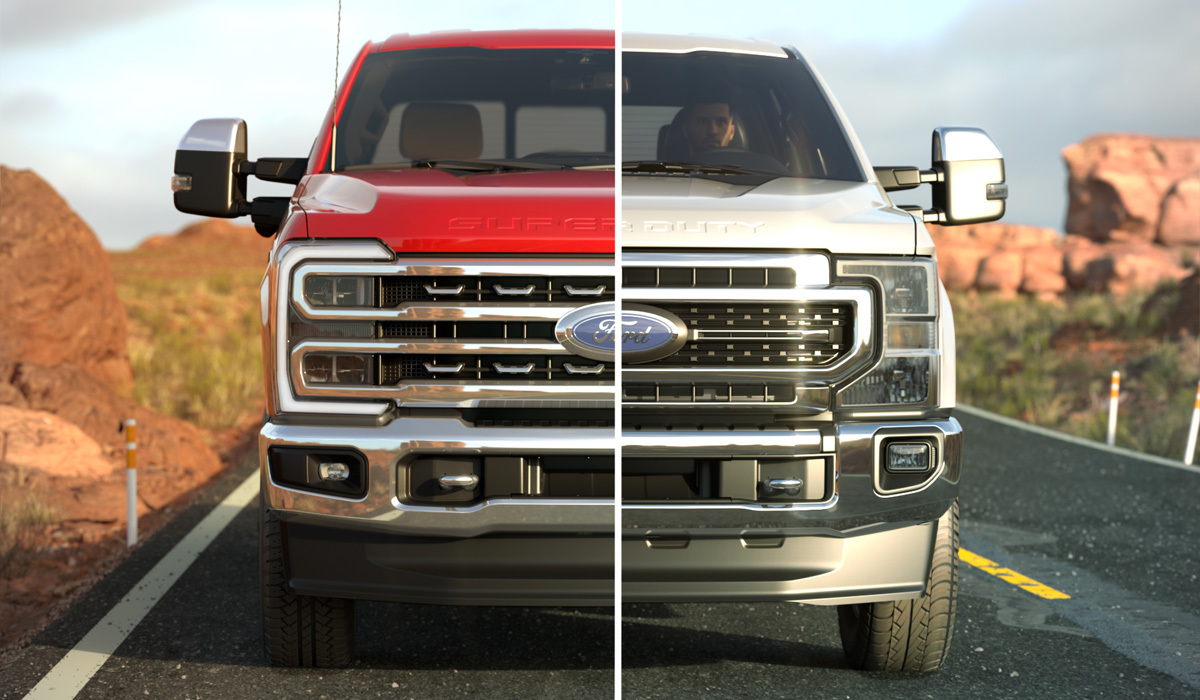 Новый тяжелый пикап Ford Super Duty | Пикабу