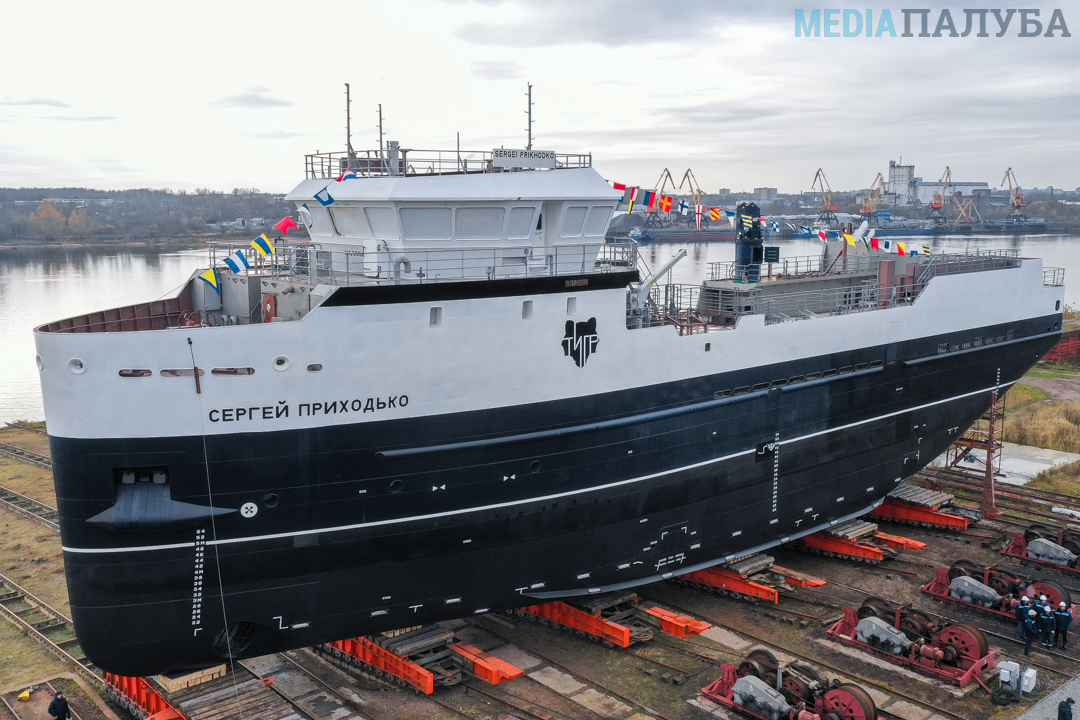 In Rybinsk, the crabs Sergey Prikhodko of the CCa 5712LS project were launched. Shipyards of the Nobel Brothers celebrates 115 years - news, Russia, Shipbuilding, Krabolovy, Rybinsk, Yaroslavskaya oblast, Longpost