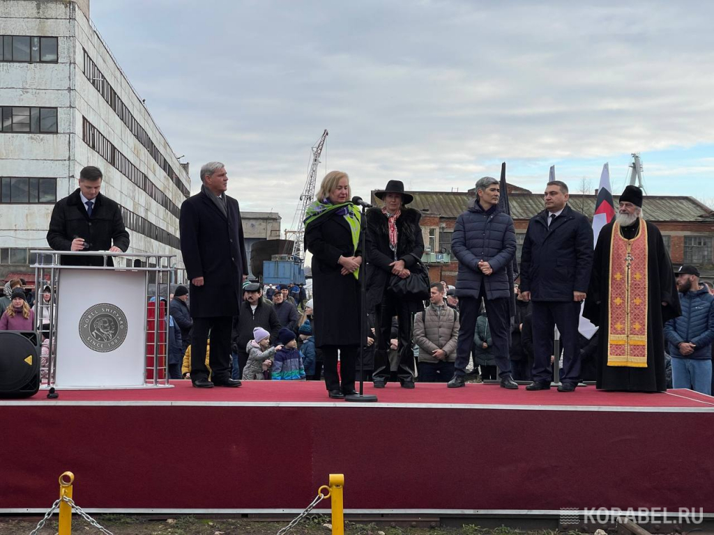 In Rybinsk, the crabs Sergey Prikhodko of the CCa 5712LS project were launched. Shipyards of the Nobel Brothers celebrates 115 years - news, Russia, Shipbuilding, Krabolovy, Rybinsk, Yaroslavskaya oblast, Longpost