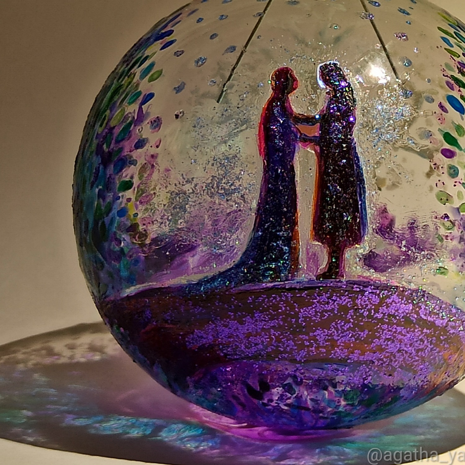 Not in this world - My, Lord of the Rings, New Year, Ball, Arwen, Aragorn, Decor, Art, Handmade, Beautiful, Longpost